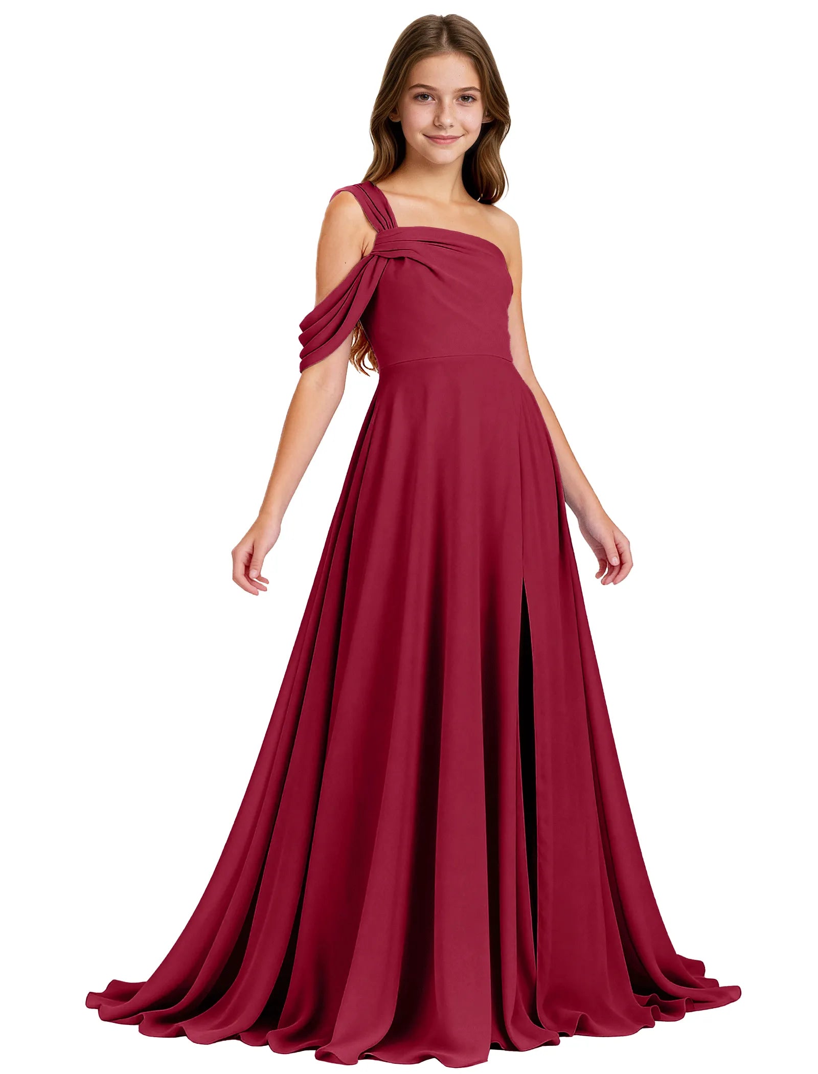 Vestido de princesa sin mangas de encaje