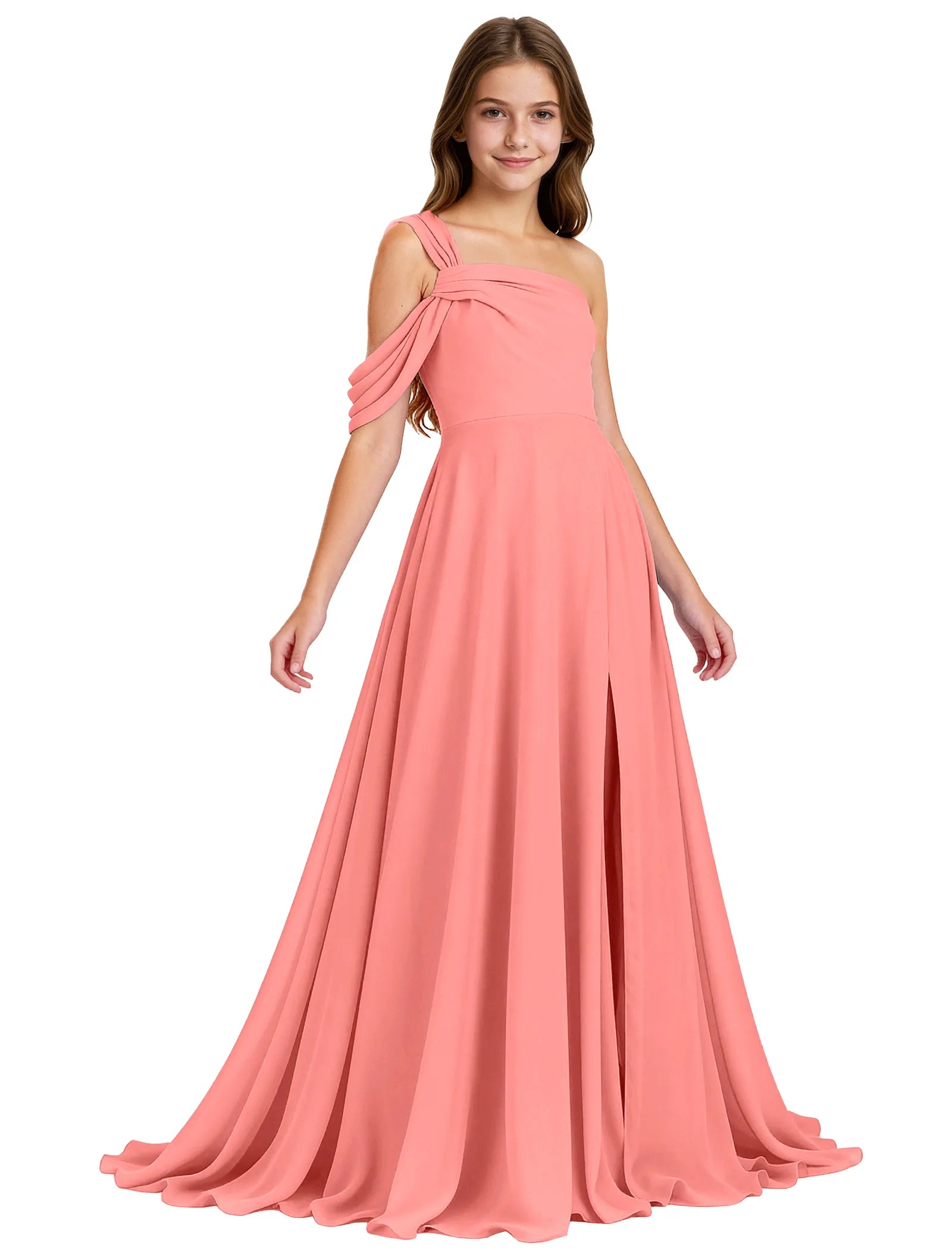 Vestido de princesa sin mangas de encaje