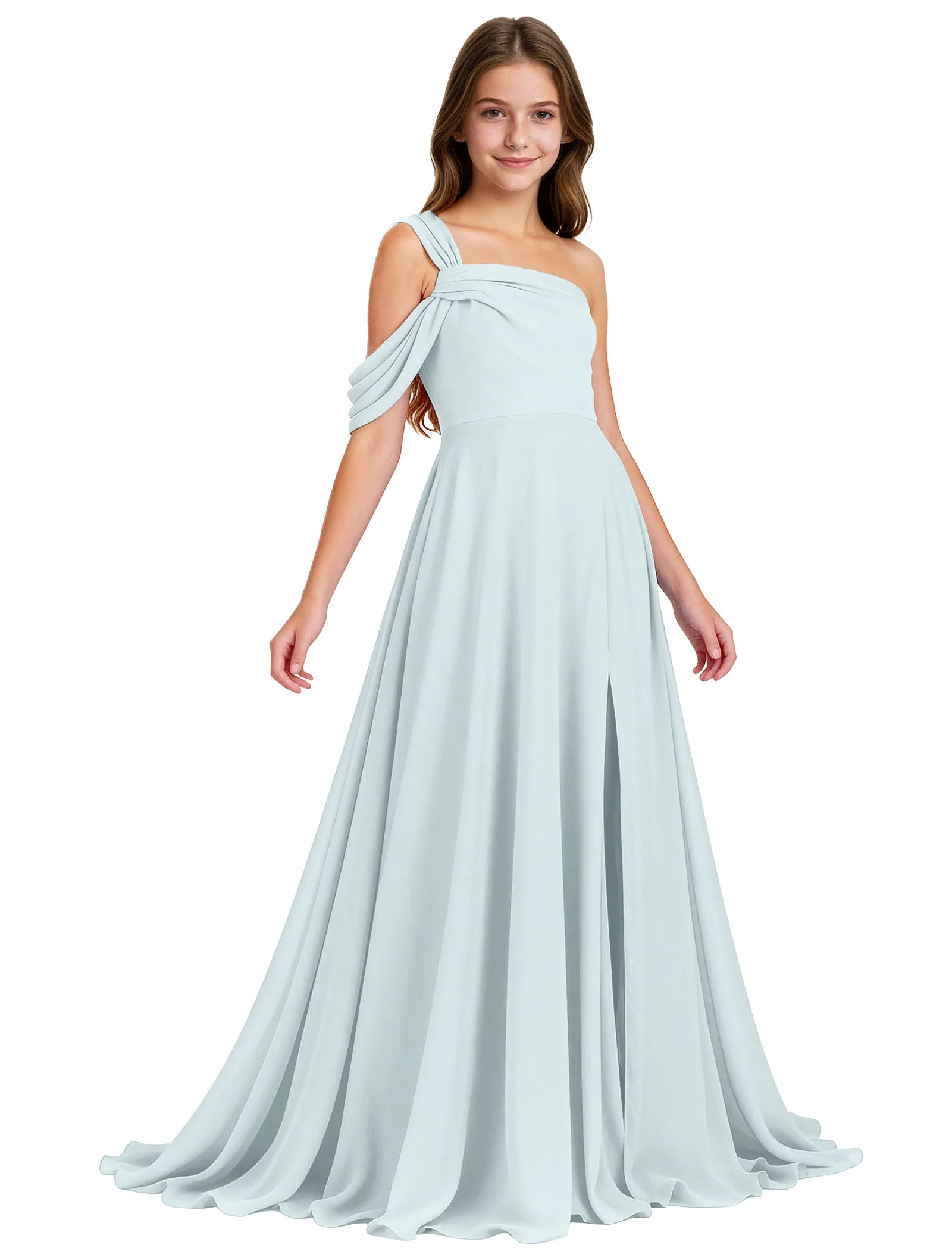 Vestido de princesa sin mangas de encaje