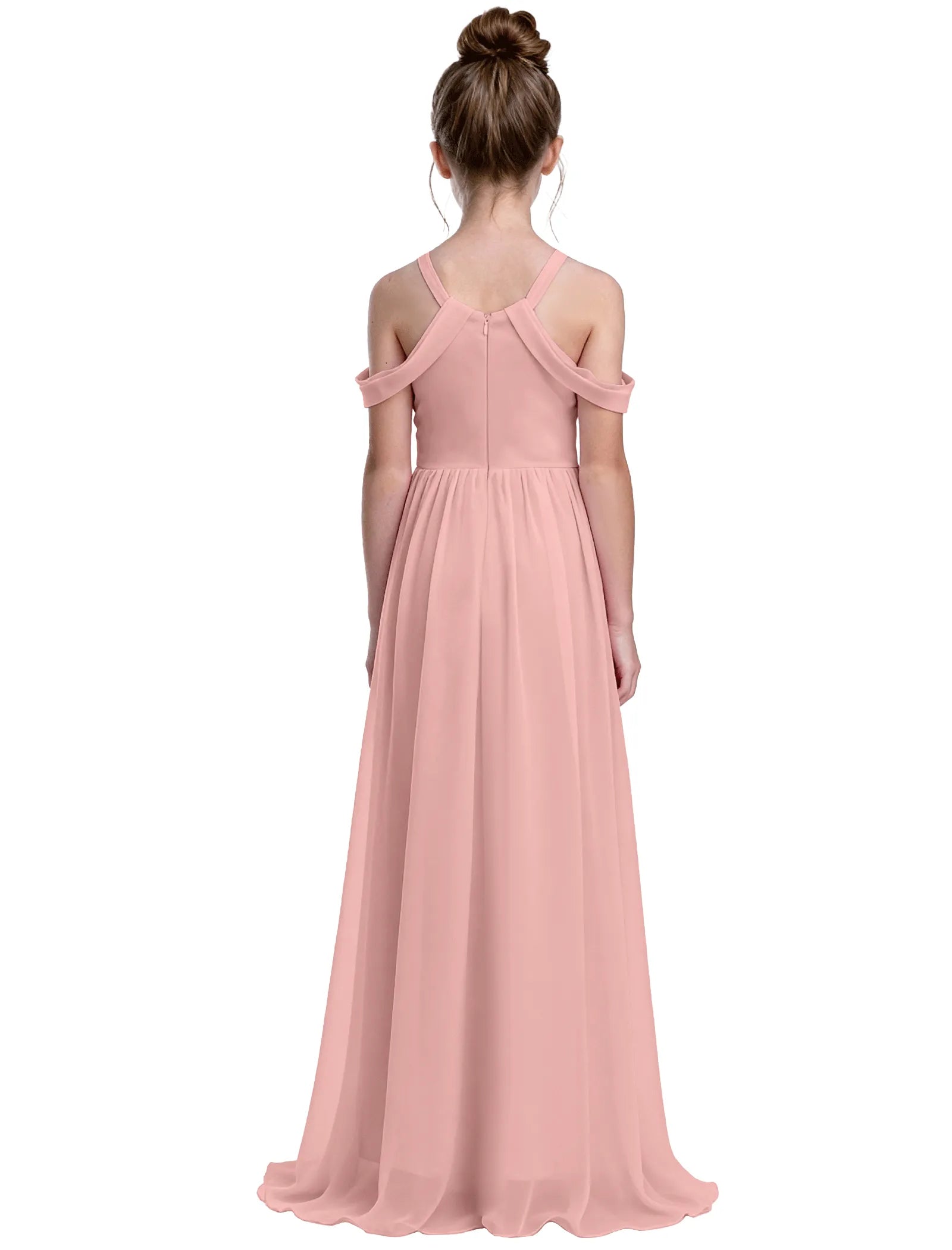 Vestido de princesa sin mangas de encaje