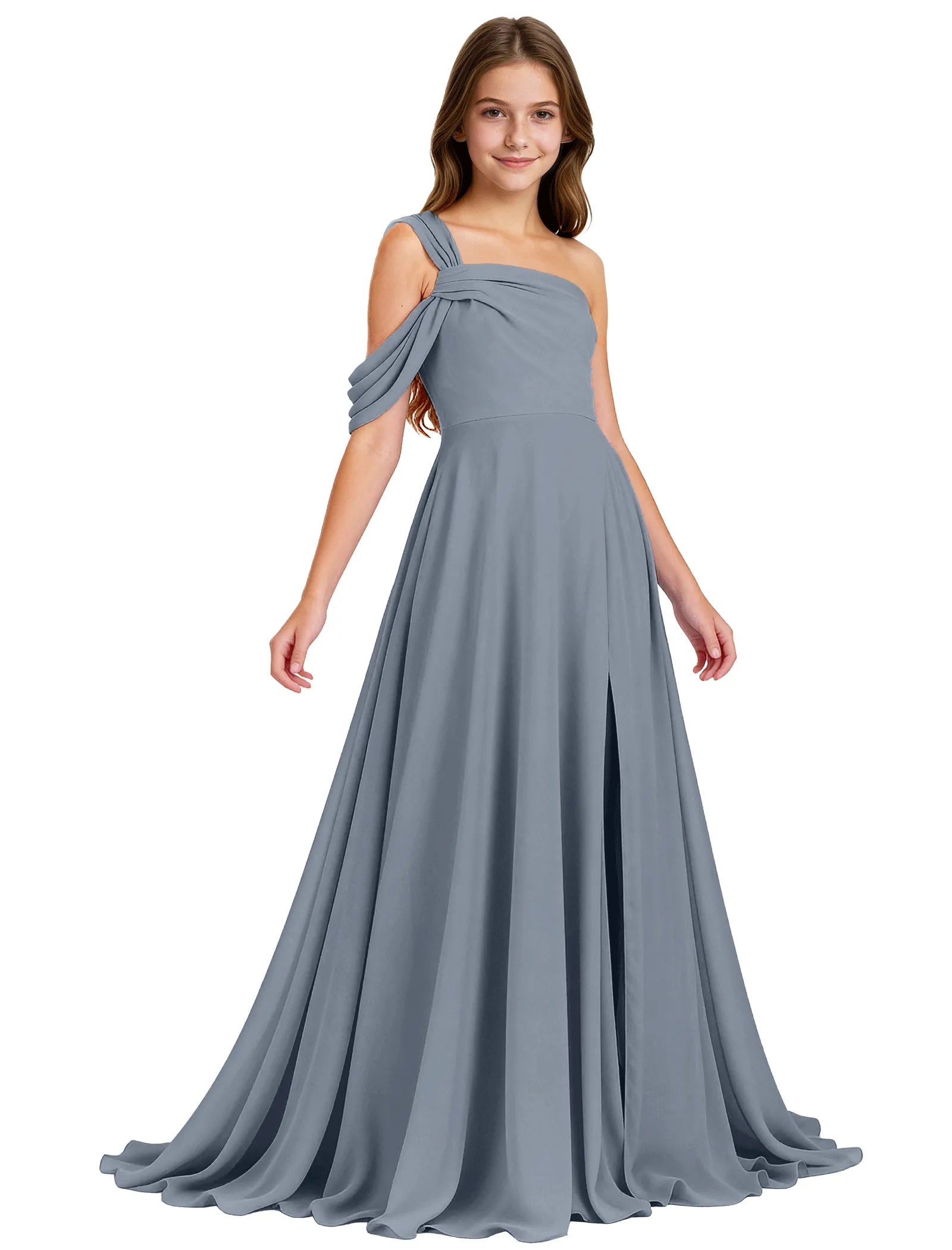 Vestido de princesa sin mangas de encaje
