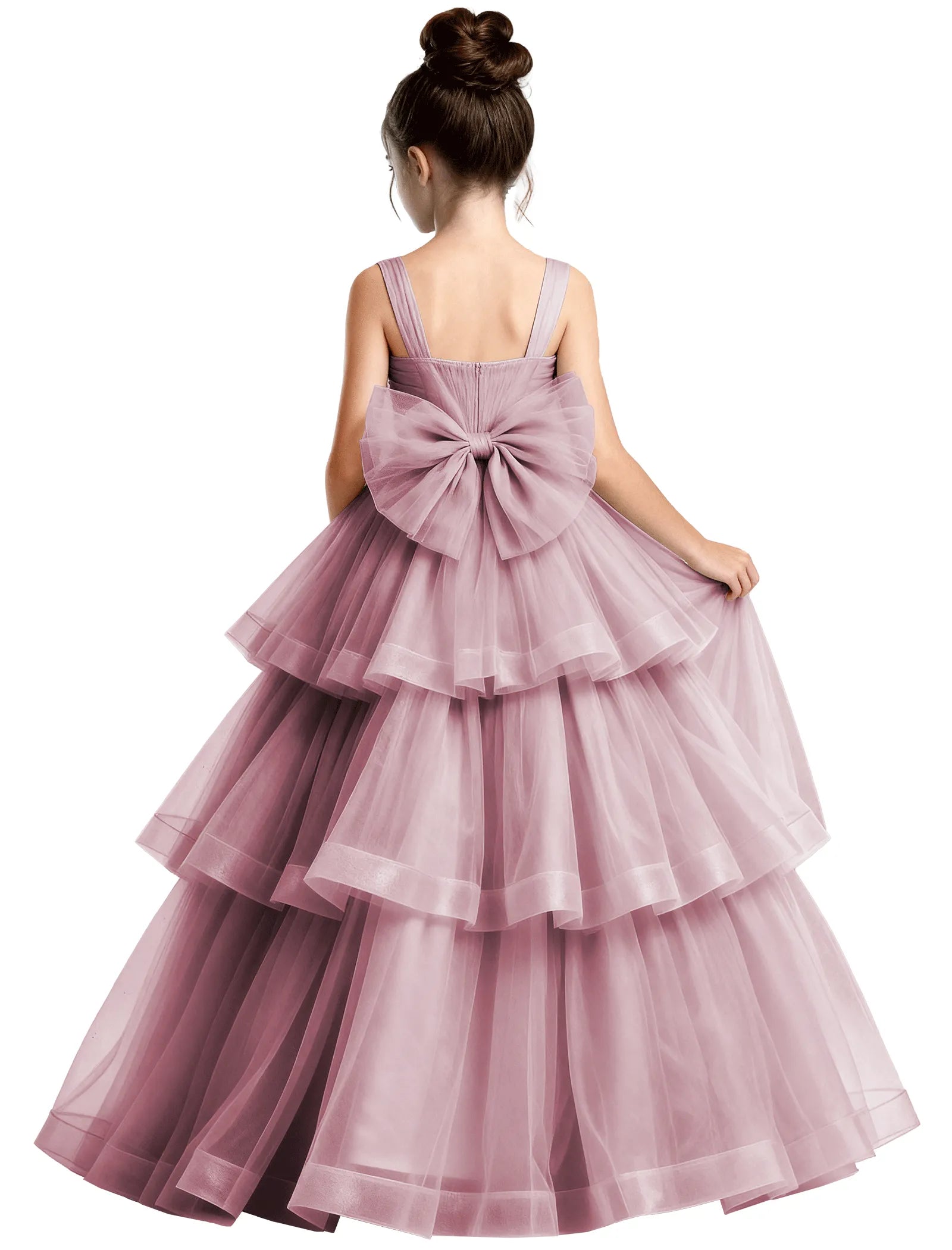 Spitzenkleid mit schulterfreiem Design