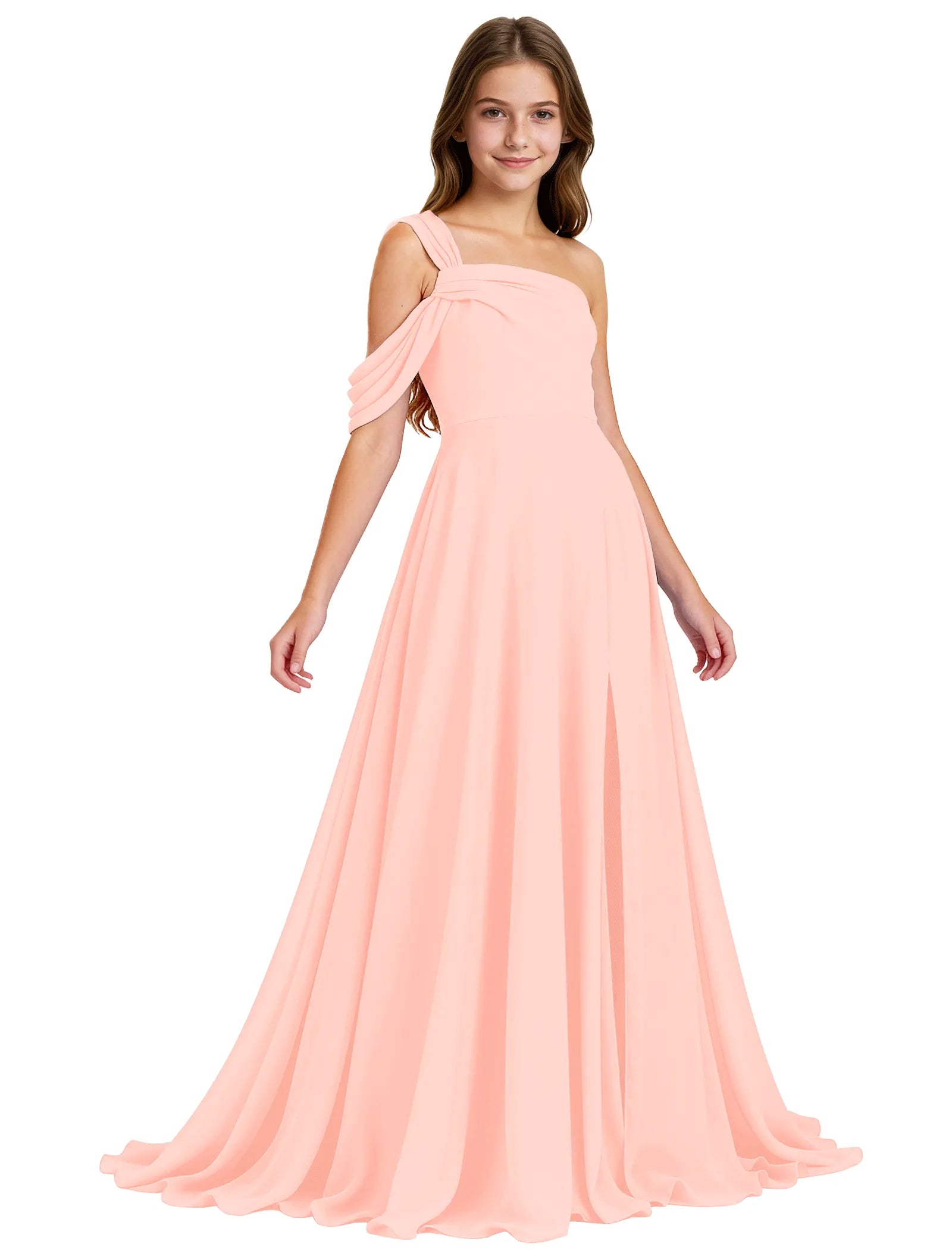 Vestido de princesa sin mangas de encaje