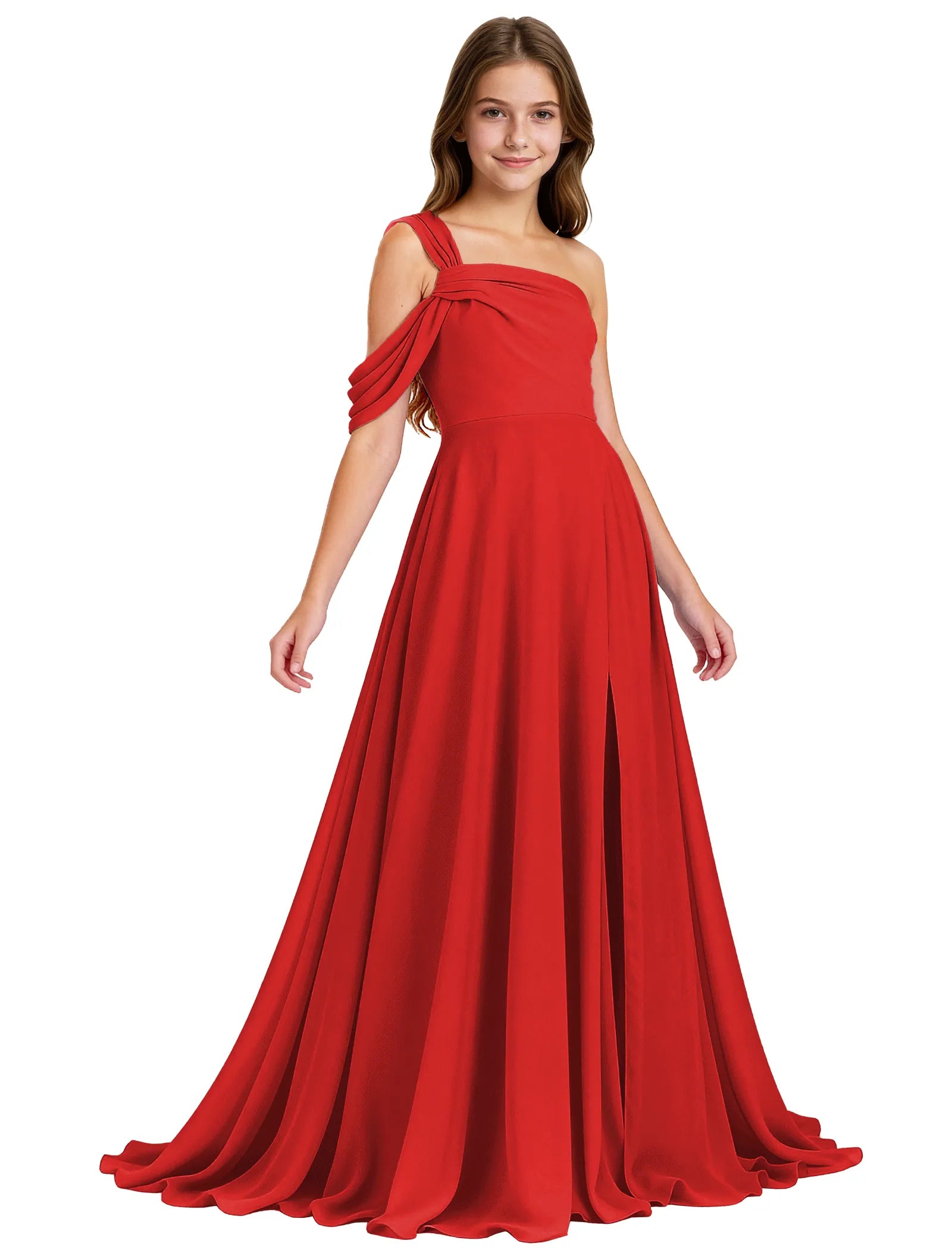 Vestido de princesa sin mangas de encaje