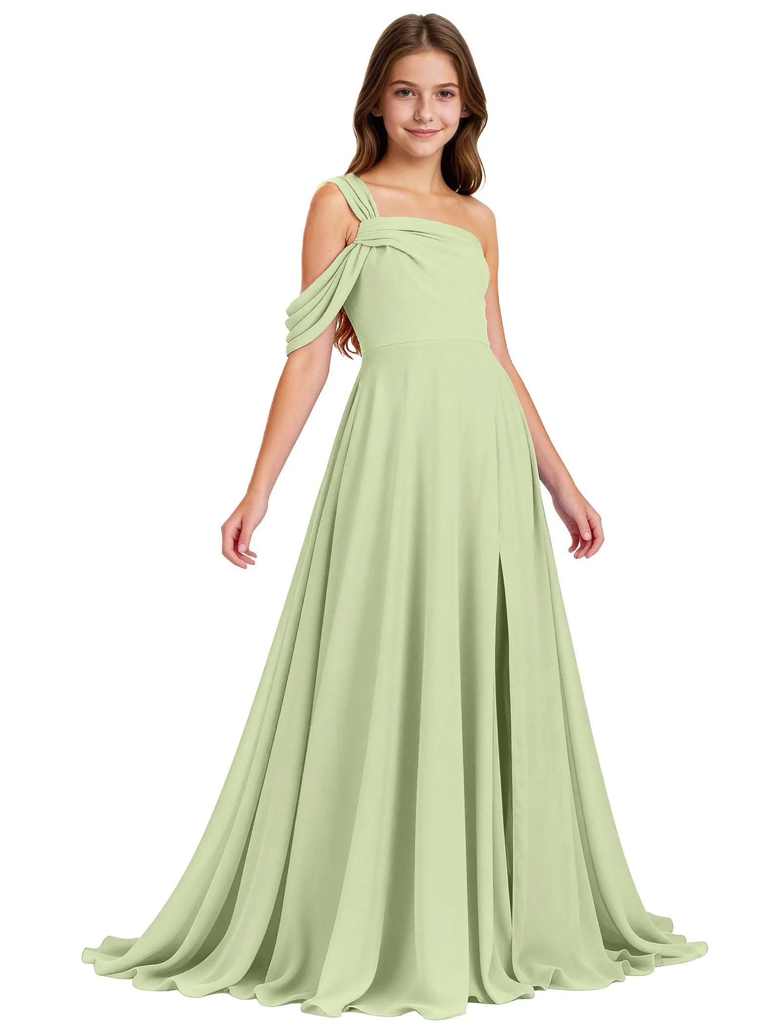 Vestido de princesa sin mangas de encaje