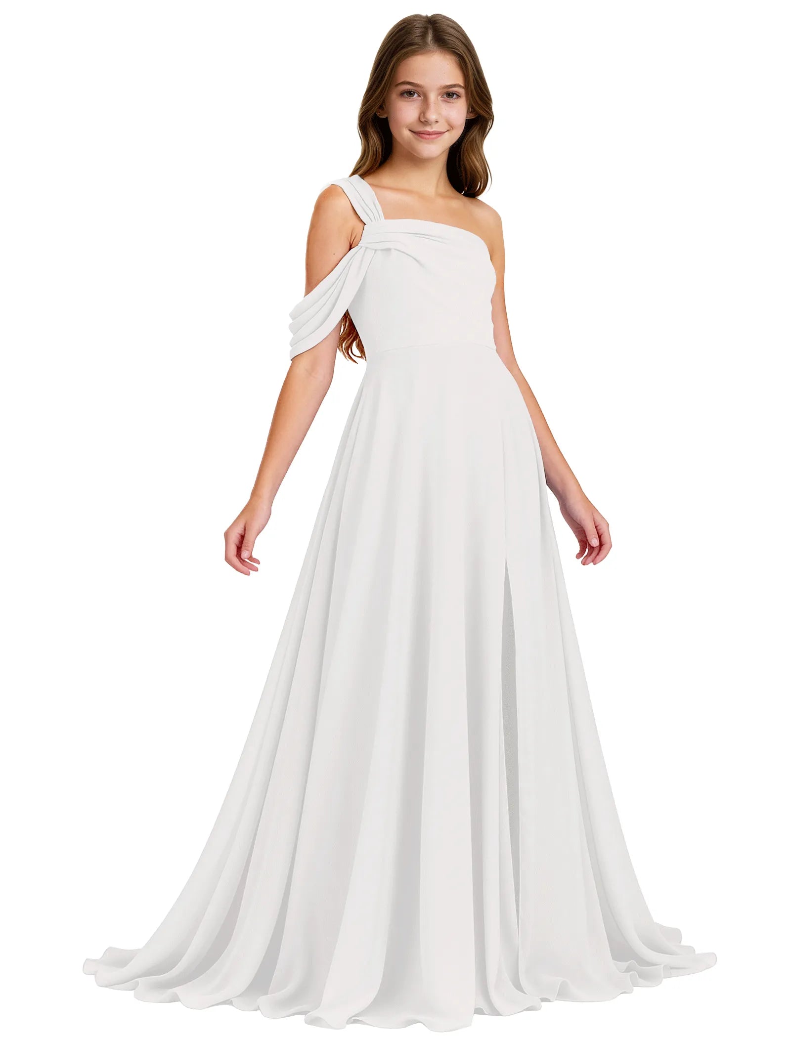 Vestido de princesa sin mangas de encaje