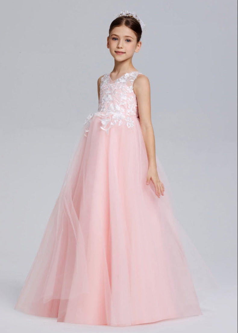 Charming Princess A-Line Tulle Flower Girl Dress