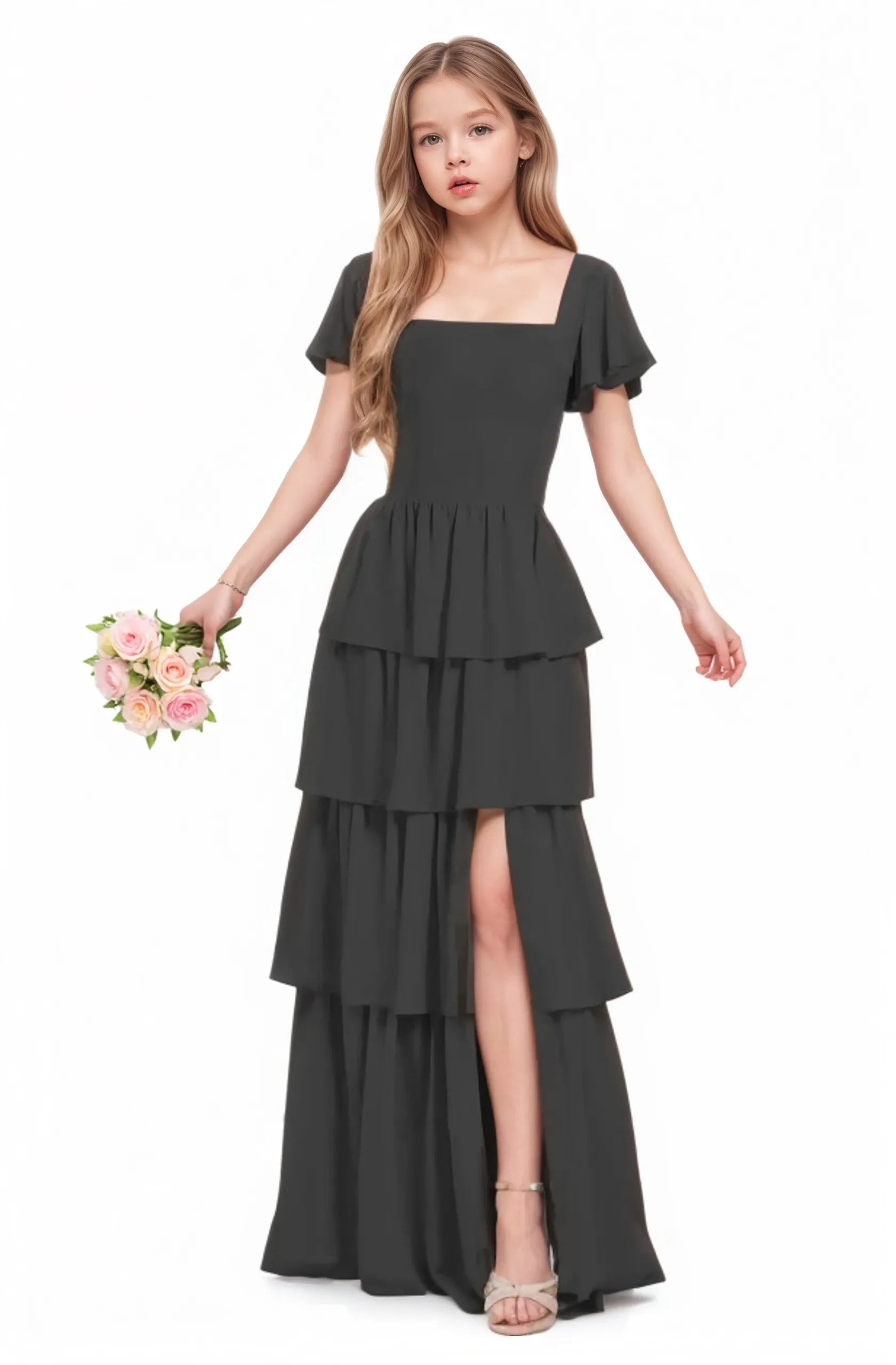 Junior Bridesmaid Long Dress