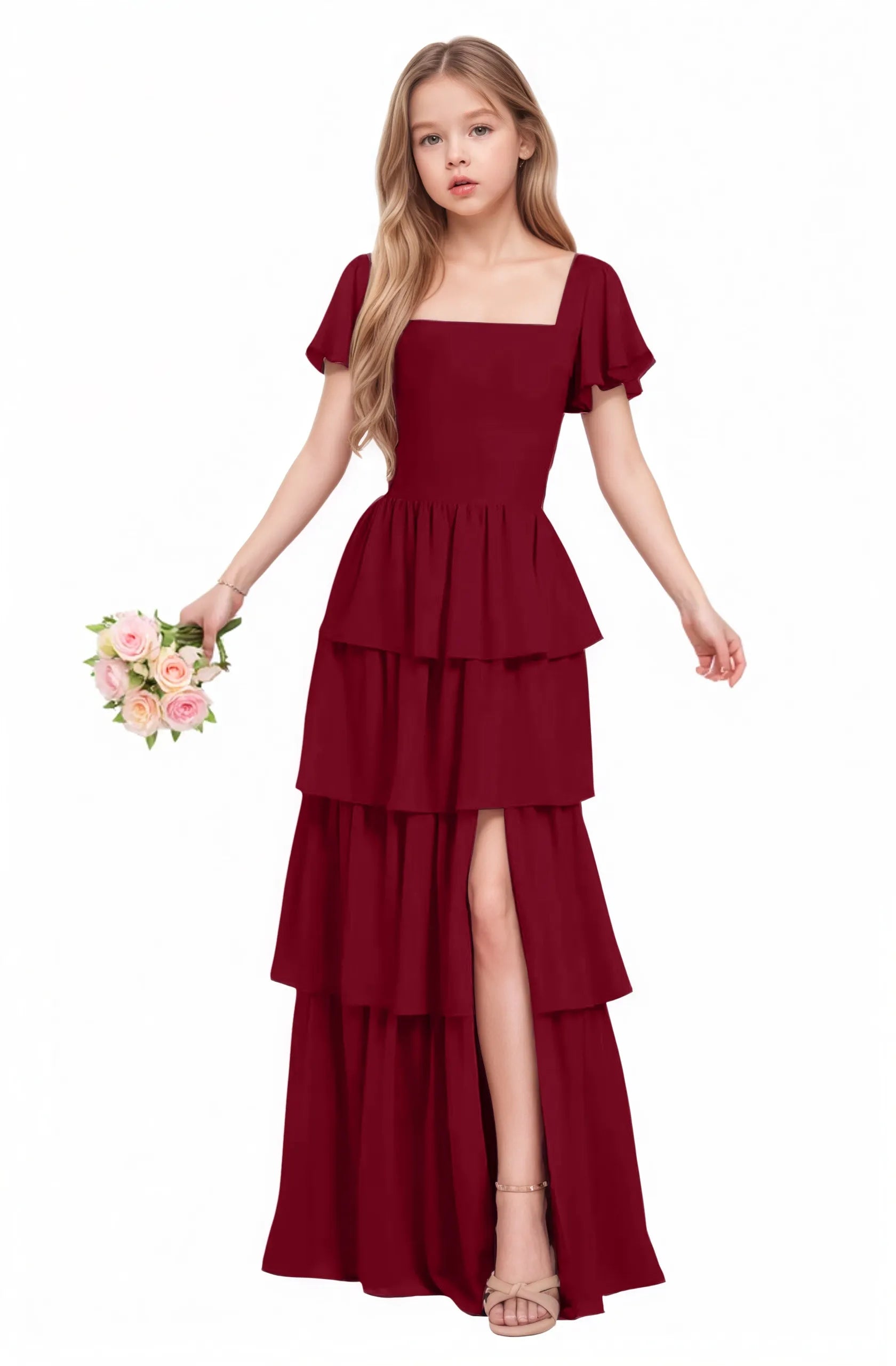 Junior Bridesmaid Long Dress