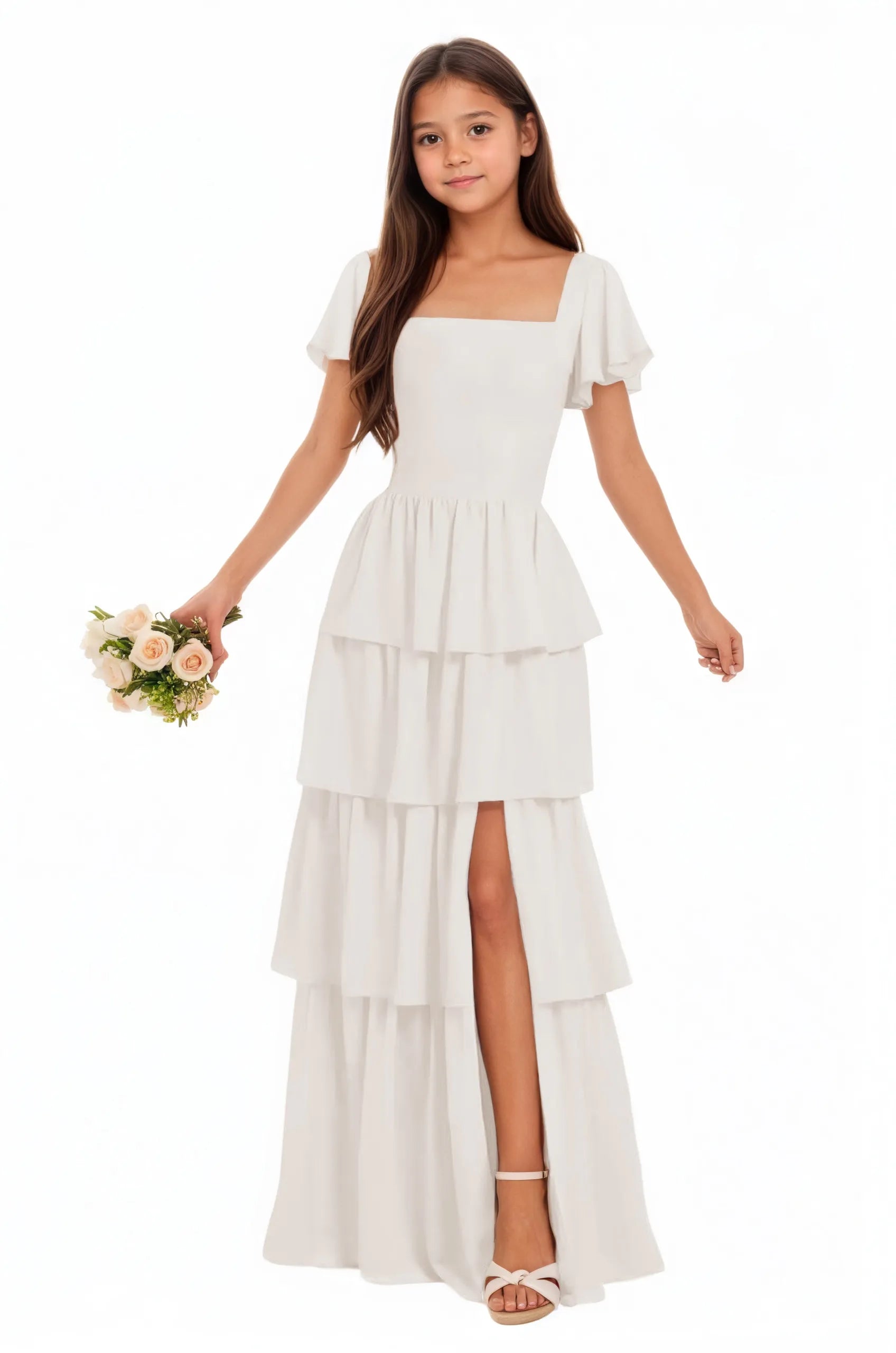 Junior Bridesmaid Long Dress