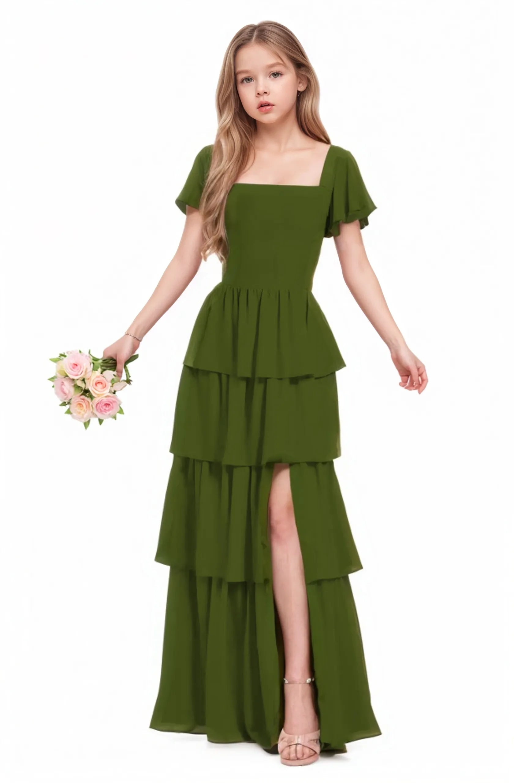 Junior Bridesmaid Long Dress