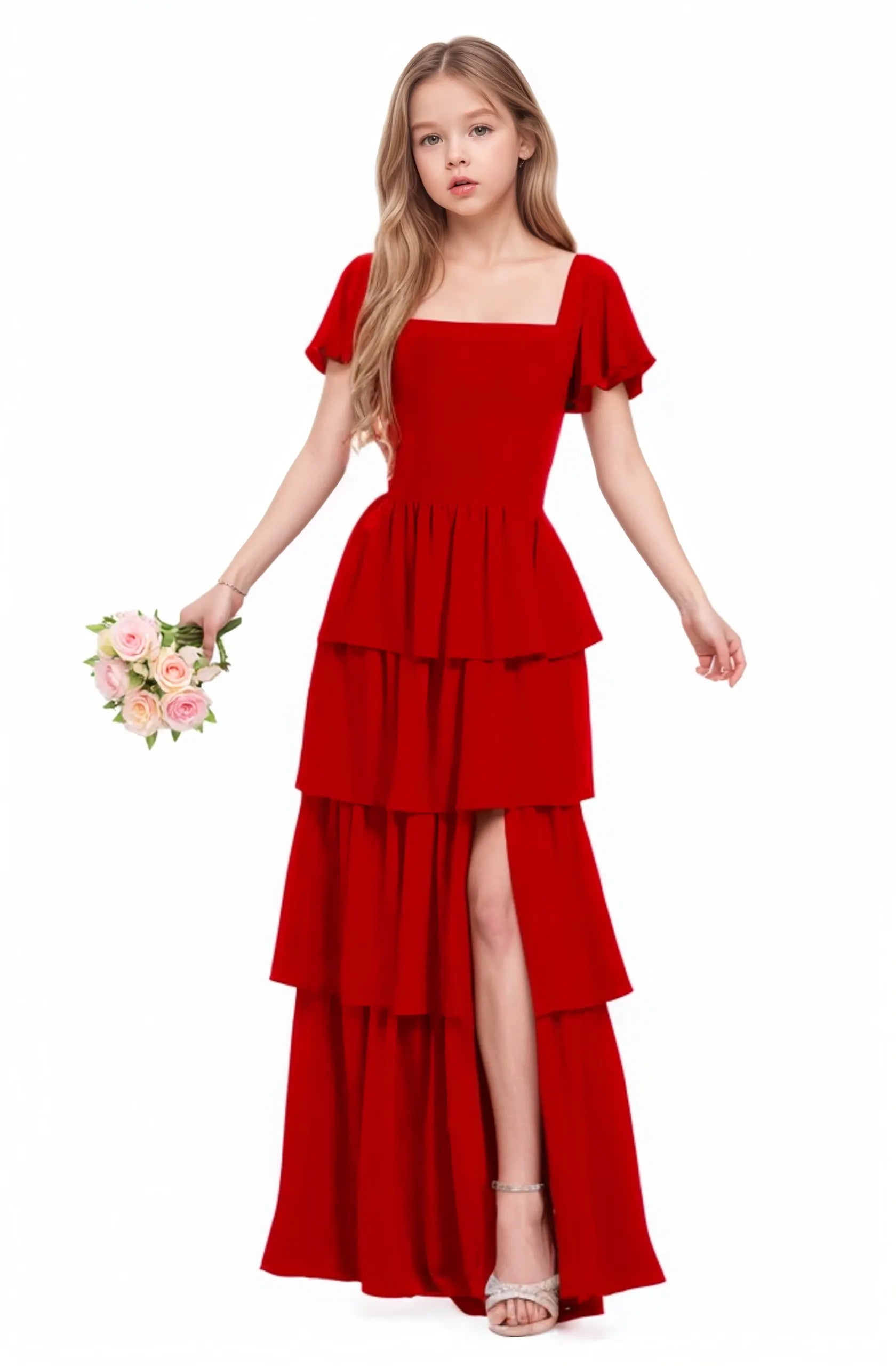 Junior Bridesmaid Long Dress