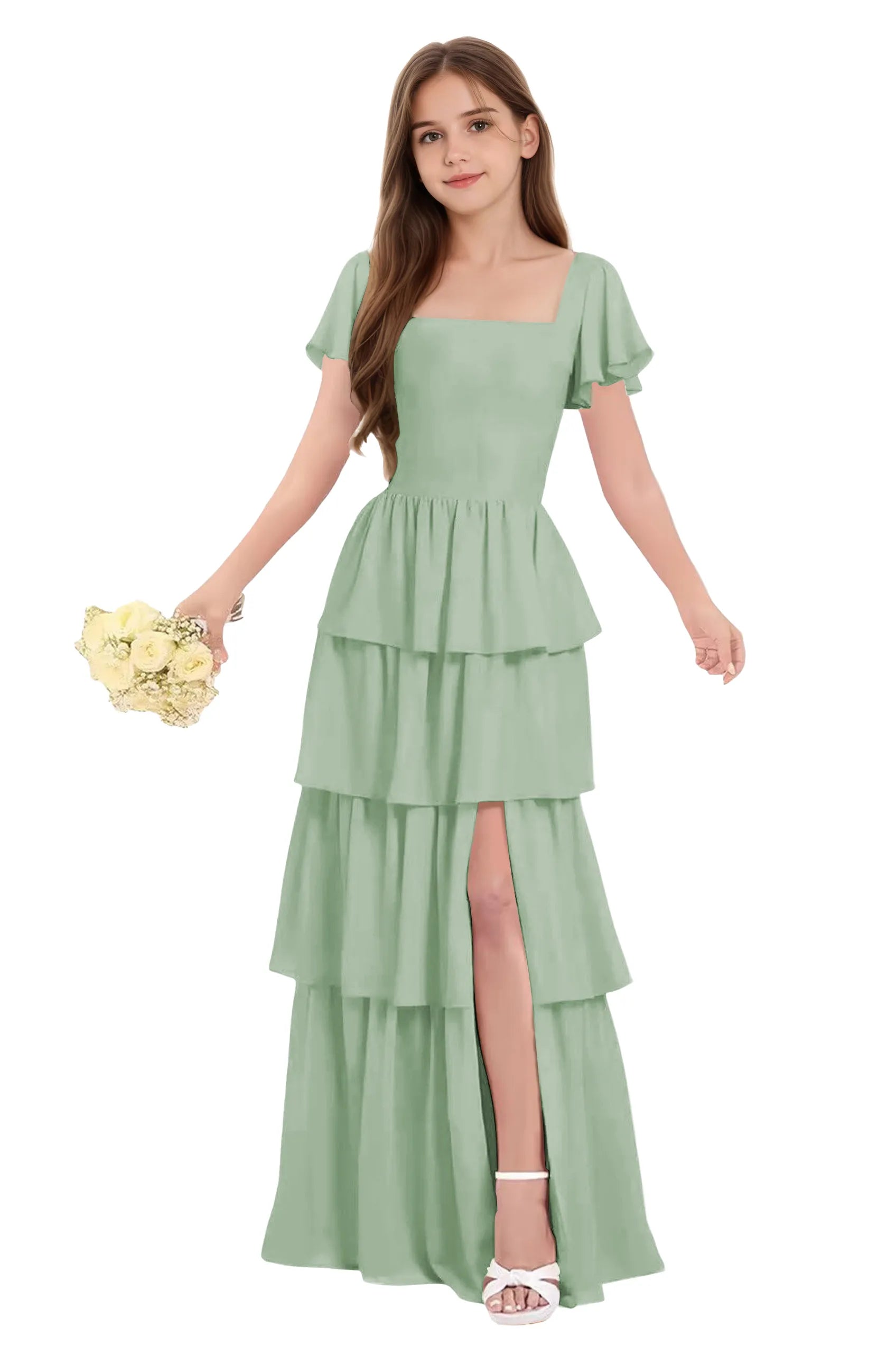 Junior Bridesmaid Long Dress