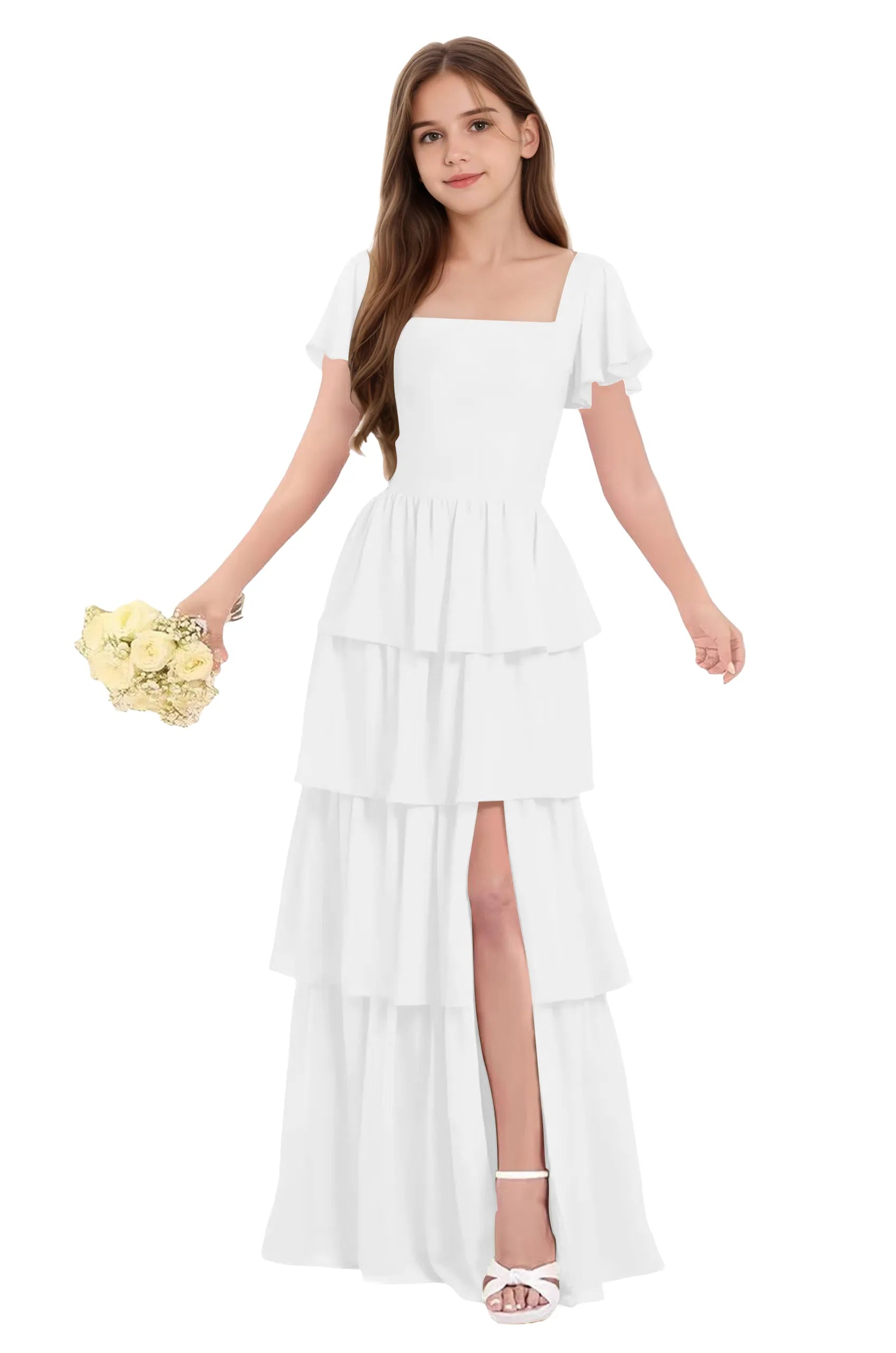 Junior Bridesmaid Long Dress