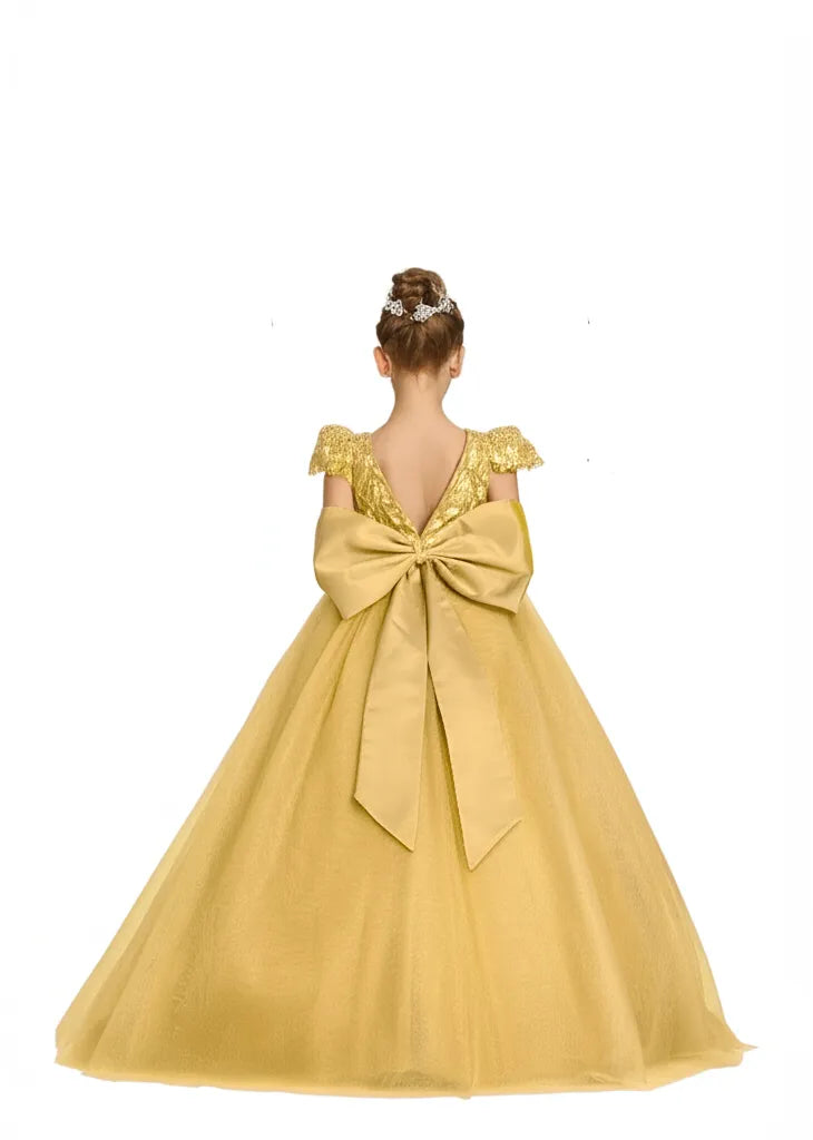 Flower Girl Dresses Lace Bow