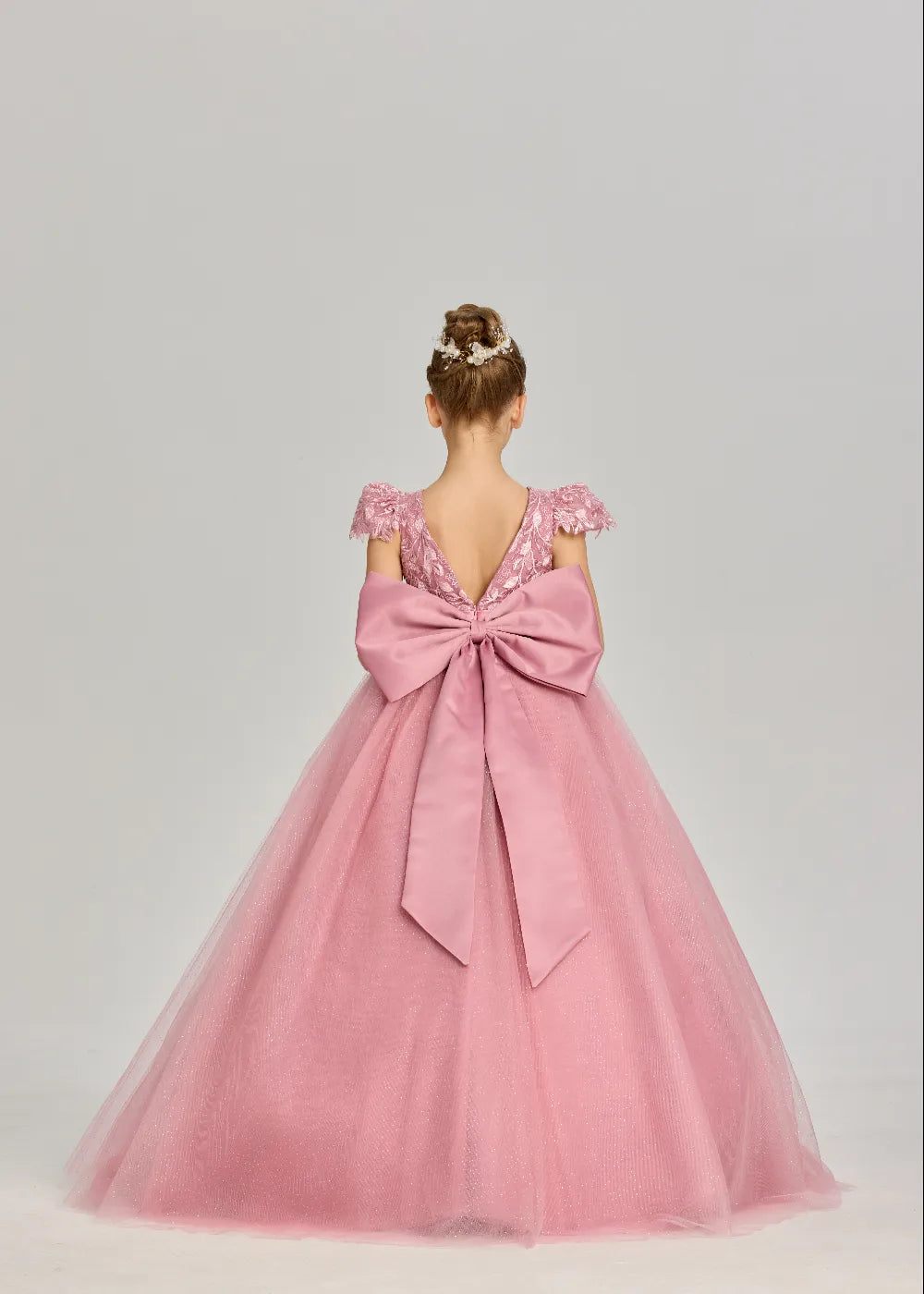 Flower Girl Dresses Lace Bow