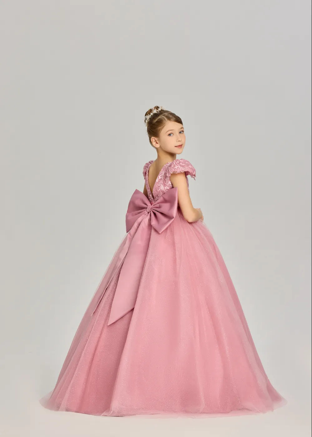 Flower Girl Dresses Lace Bow