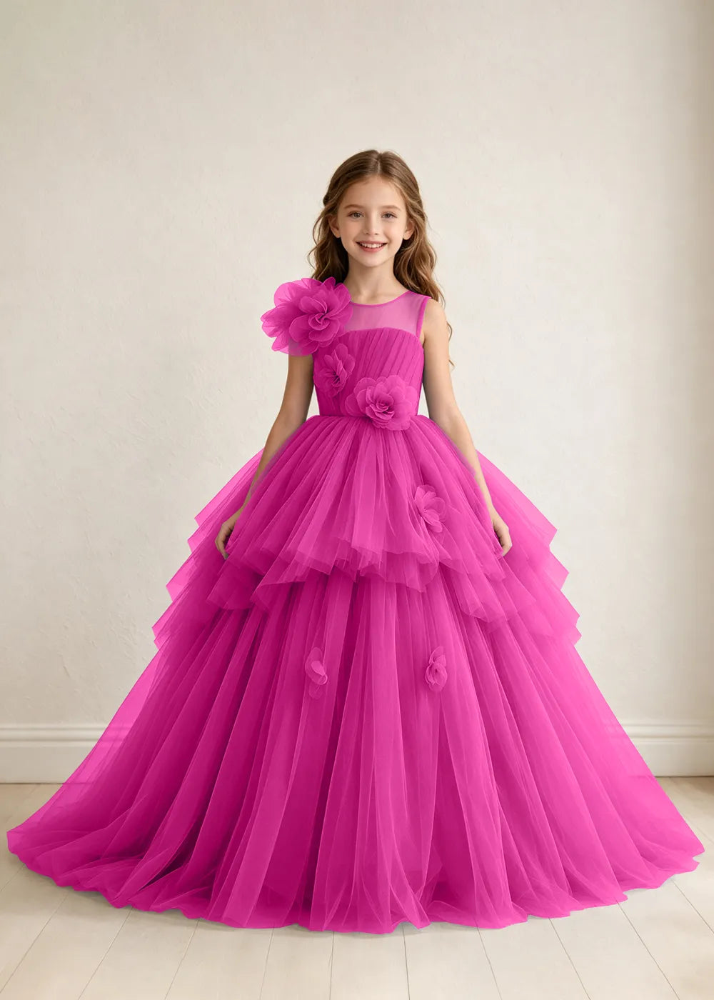 Spitzenkleid mit schulterfreiem Design