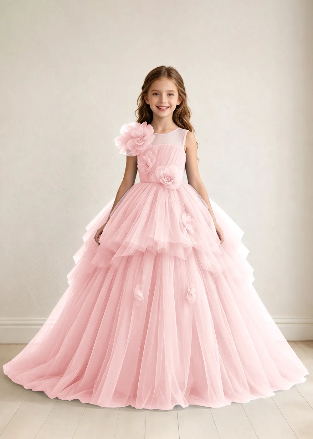 Spitzenkleid mit schulterfreiem Design