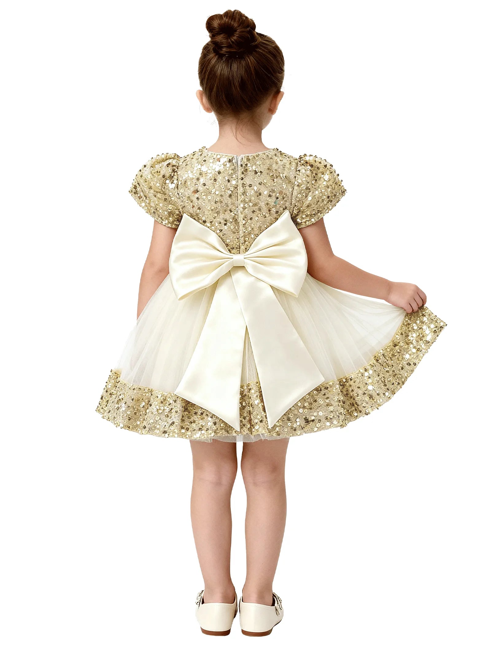 Sparkle Princess Tulle Flower Girl Dress