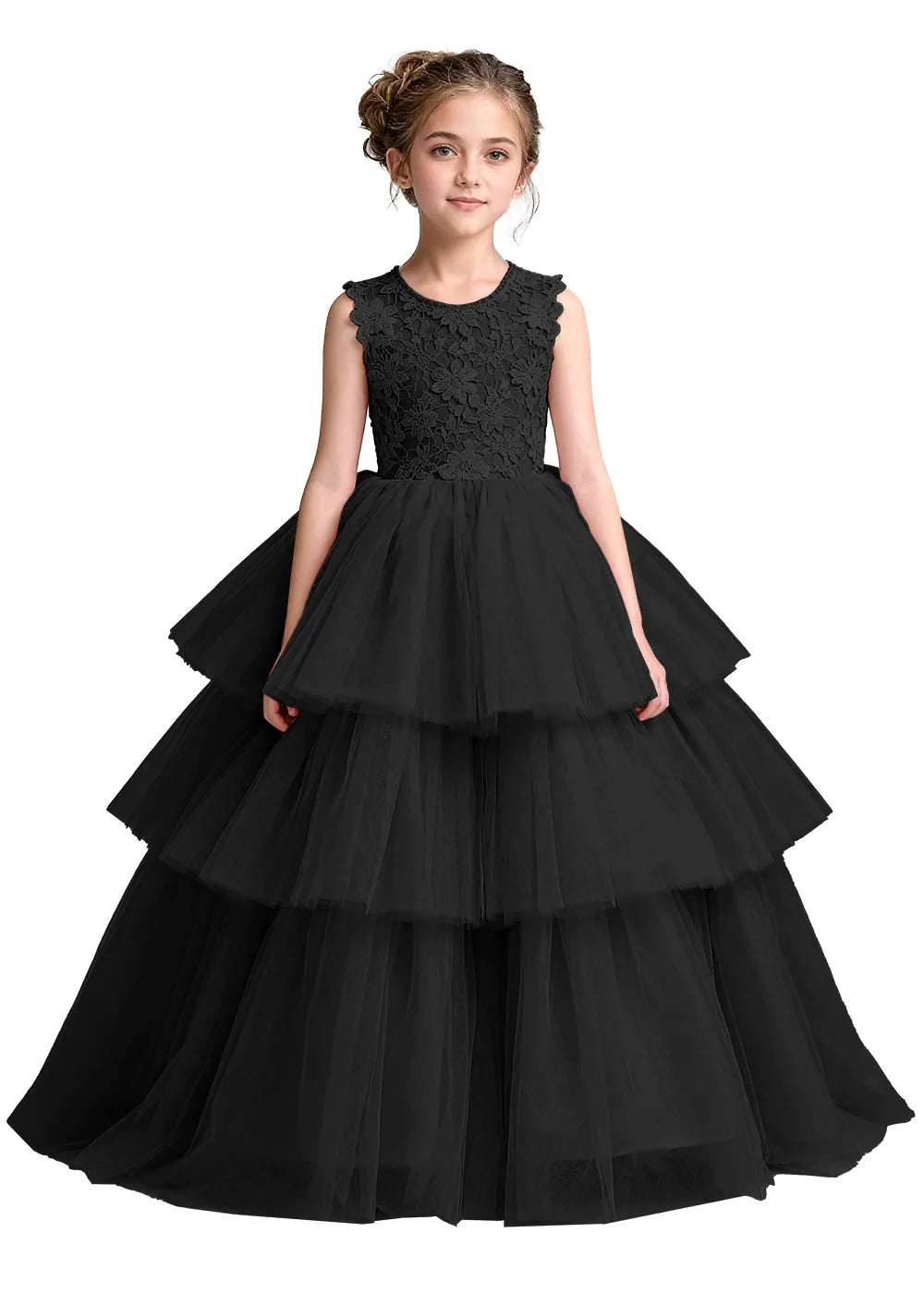 Enchanted Garden Tiered Princess Dress