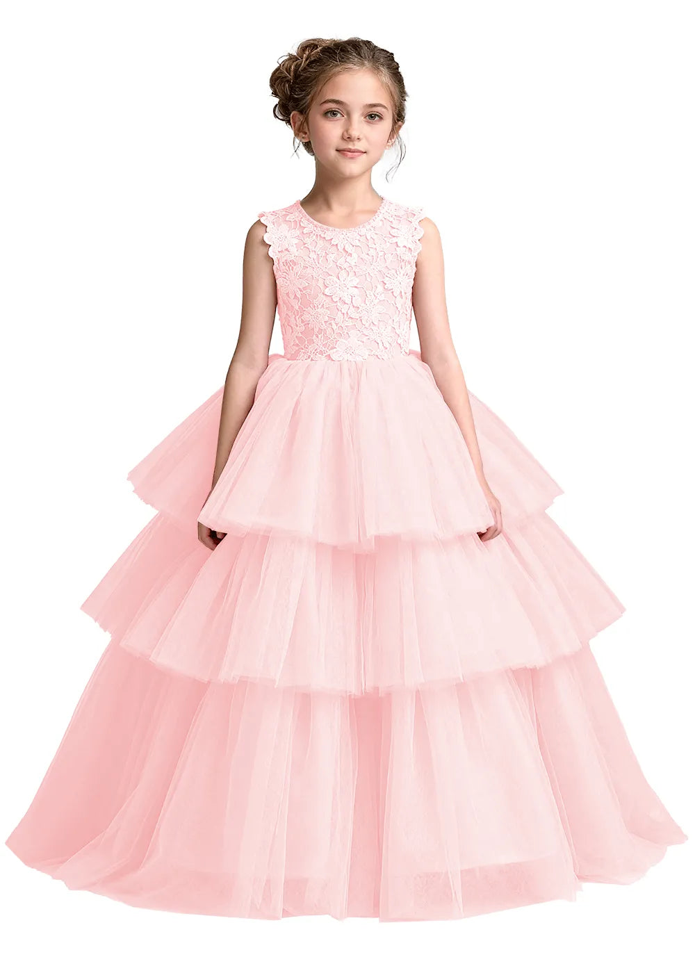 Enchanted Garden Tiered Princess Dress