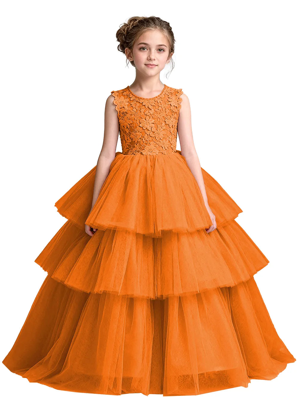 Enchanted Garden Tiered Princess Dress