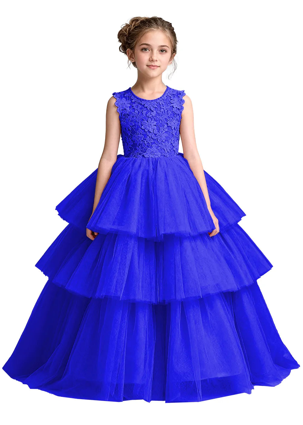 Enchanted Garden Tiered Princess Dress