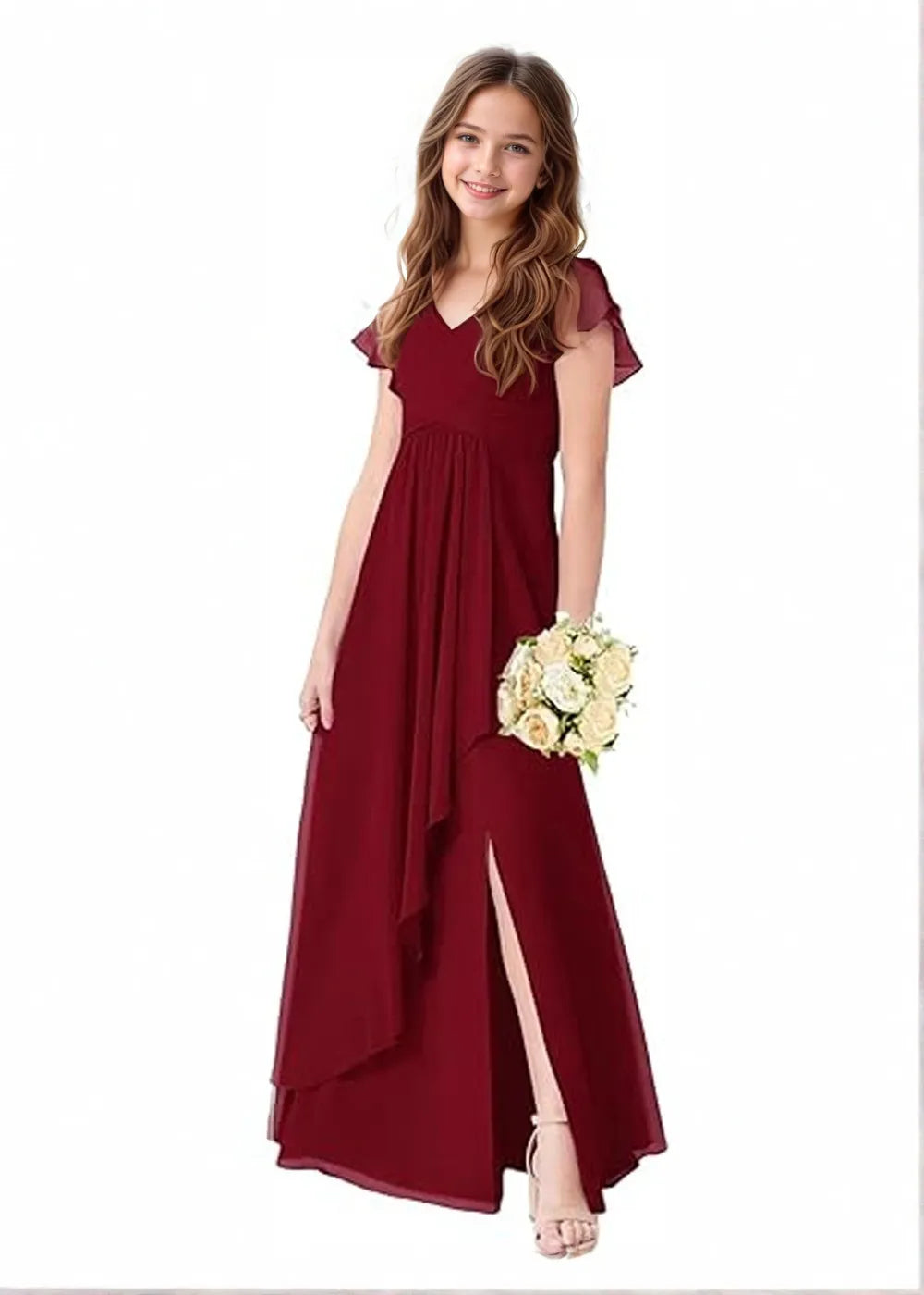 Grecian Junior Bridesmaid Dress