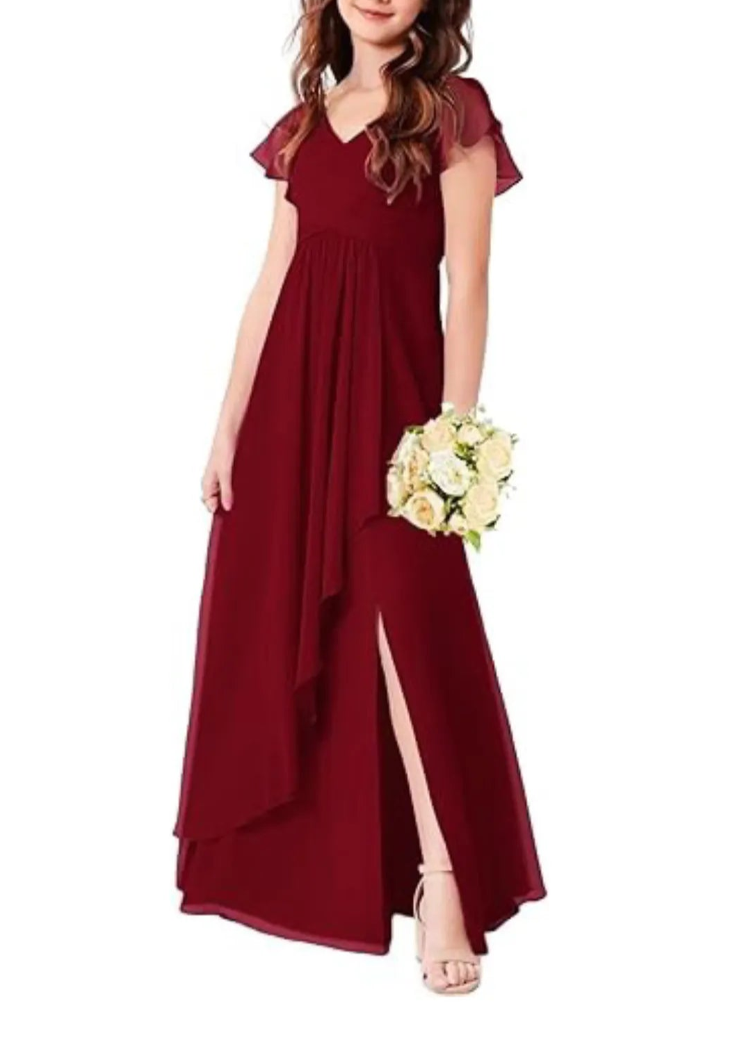 Grecian Junior Bridesmaid Dress