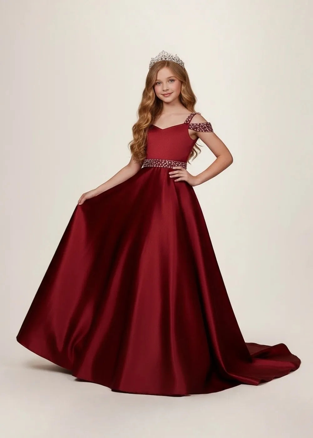 Christmas Eve Ruby Elegance Dress