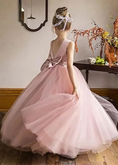 Classic Satin & Tulle Ball Gown