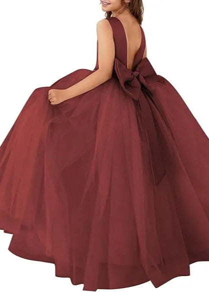 Classic Satin & Tulle Ball Gown