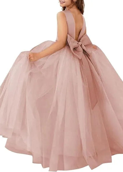 Classic Satin & Tulle Ball Gown