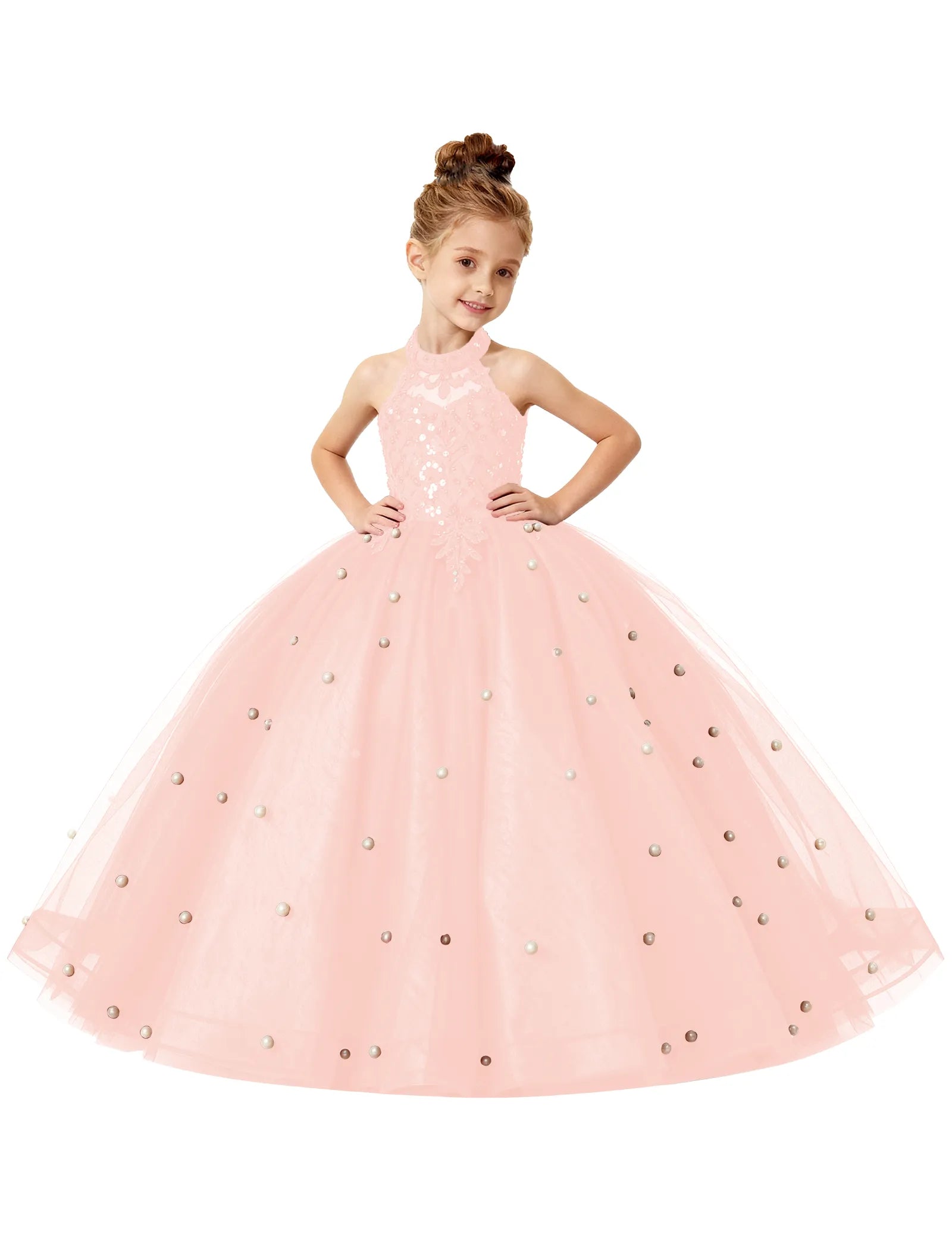 Spitzenkleid mit schulterfreiem Design