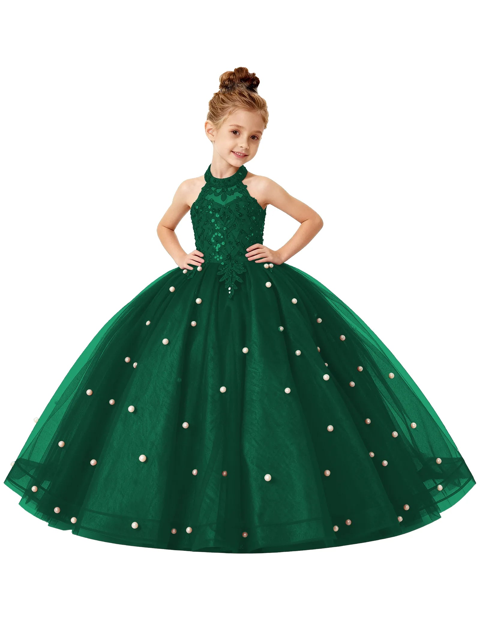 Spitzenkleid mit schulterfreiem Design