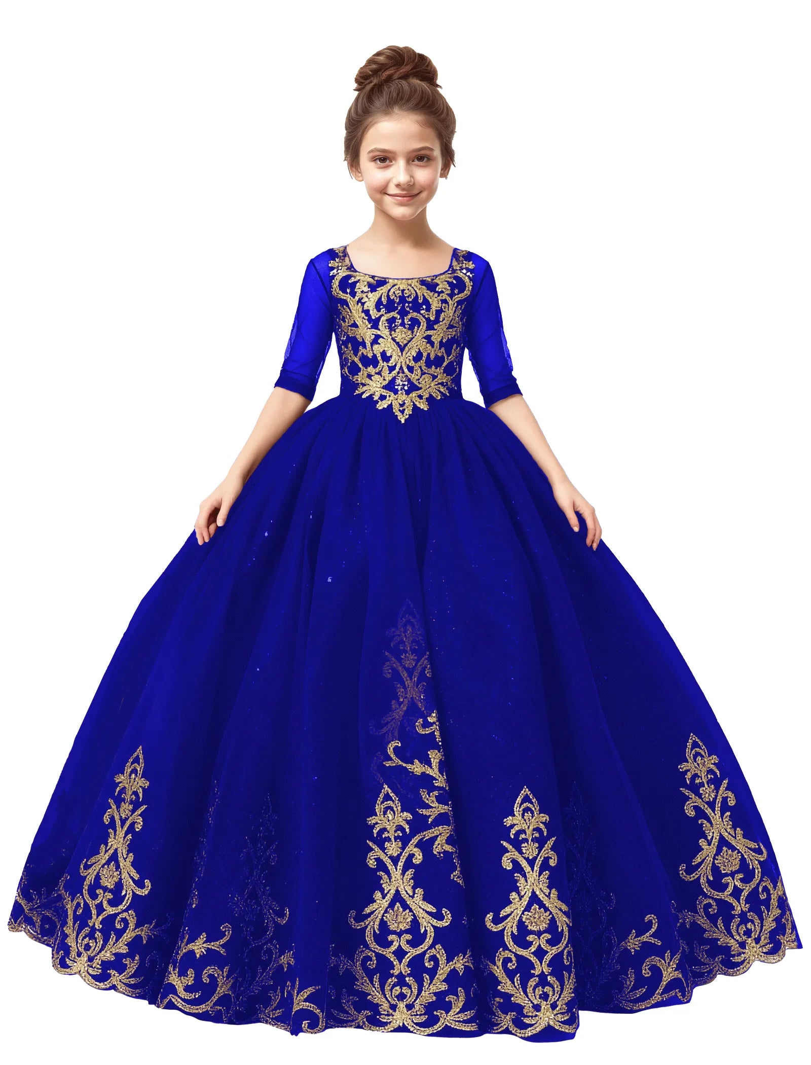 Luxury Princess Flower Girl Dress