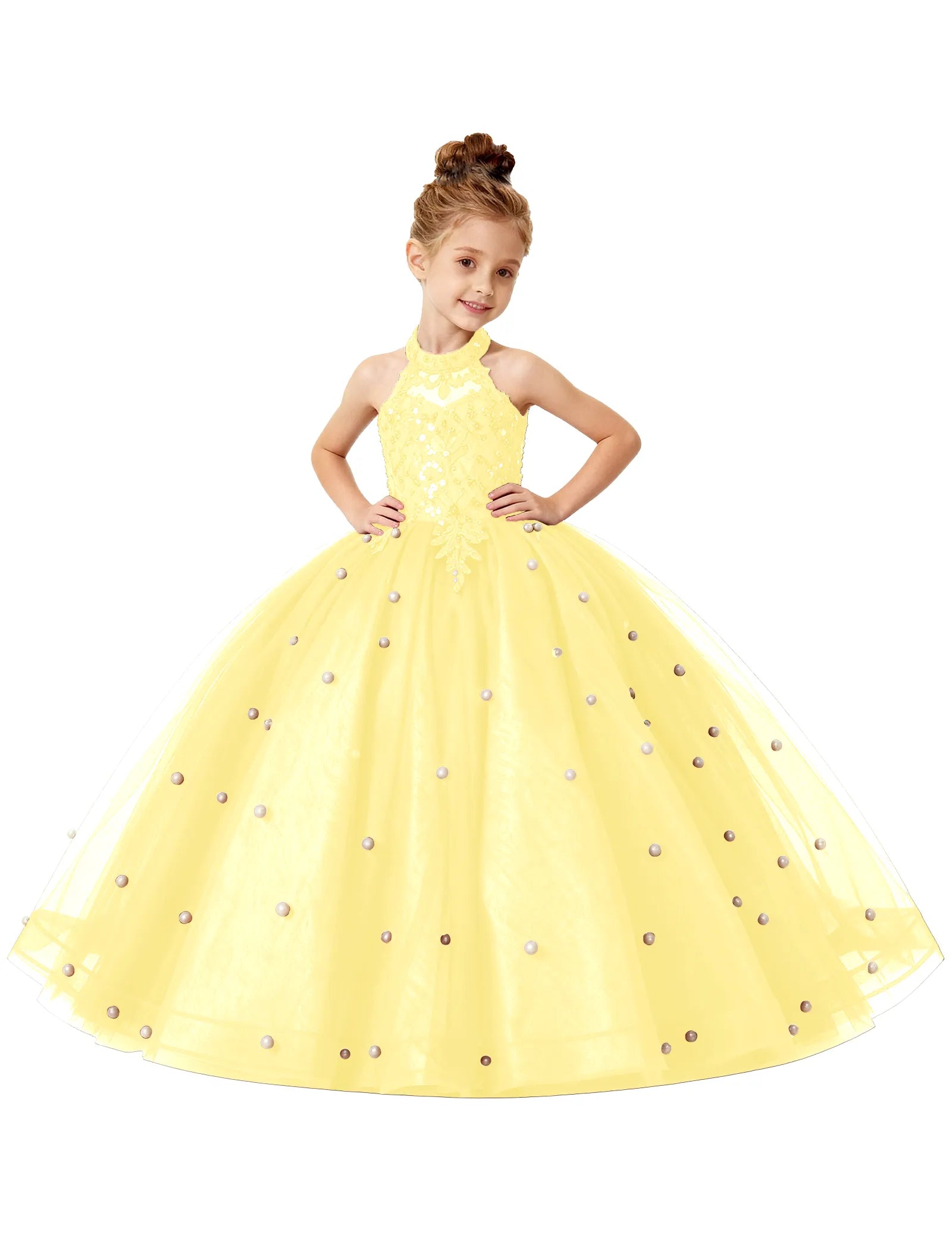 Spitzenkleid mit schulterfreiem Design