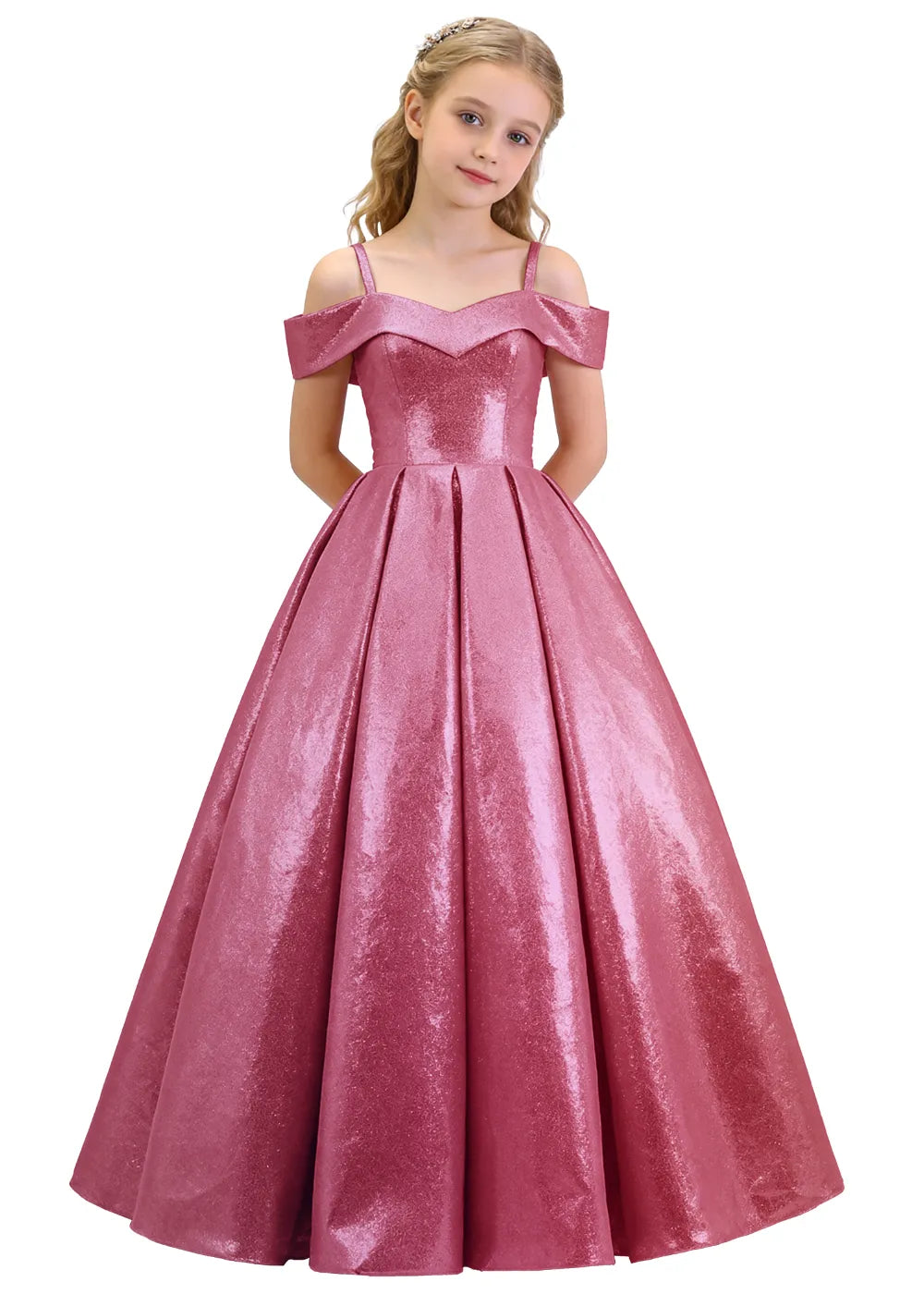 Princess Style Off Shoulder Formal Dress