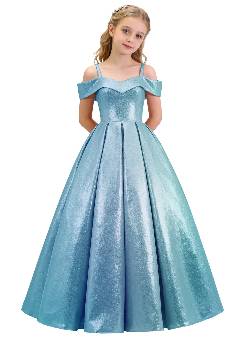 Princess Style Off Shoulder Formal Dress