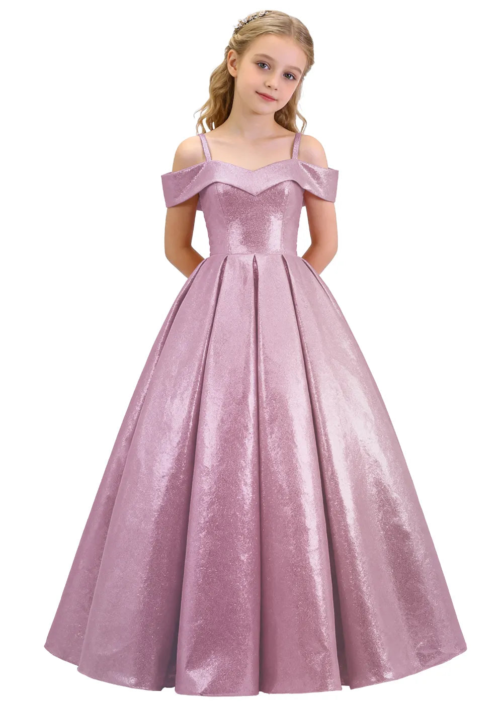Princess Style Off Shoulder Formal Dress