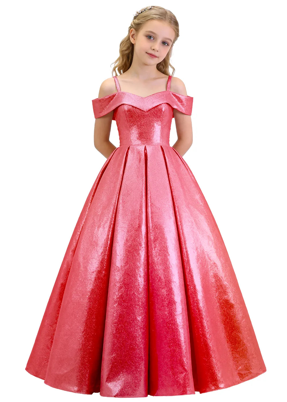 Princess Style Off Shoulder Formal Dress