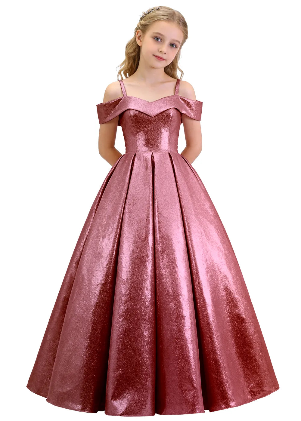 Princess Style Off Shoulder Formal Dress
