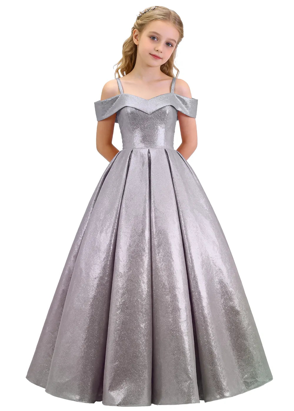 Princess Style Off Shoulder Formal Dress