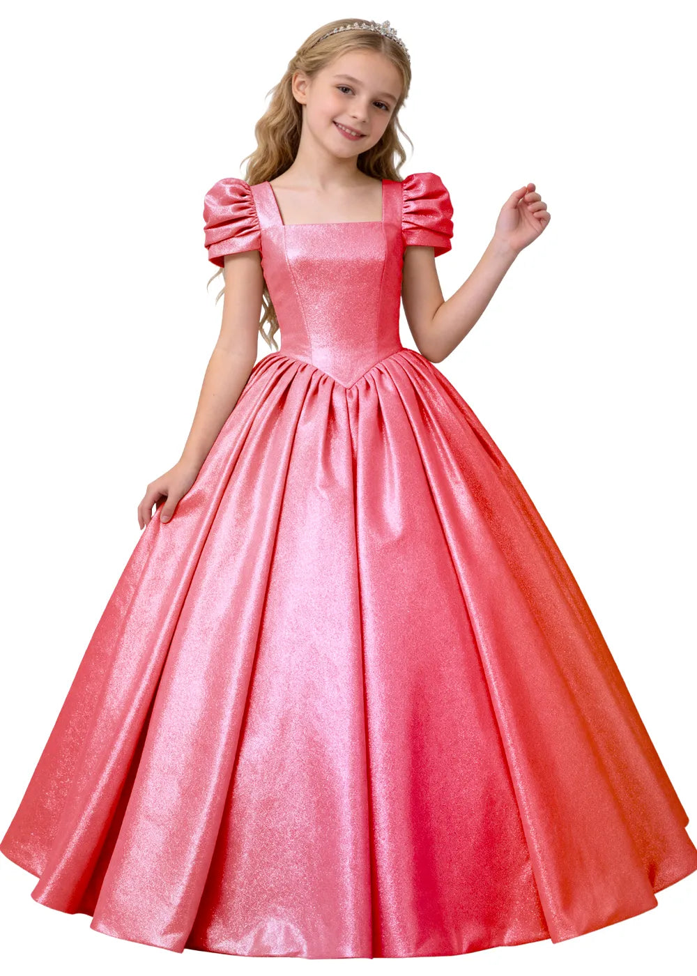 Square Neck Princess Party Dress