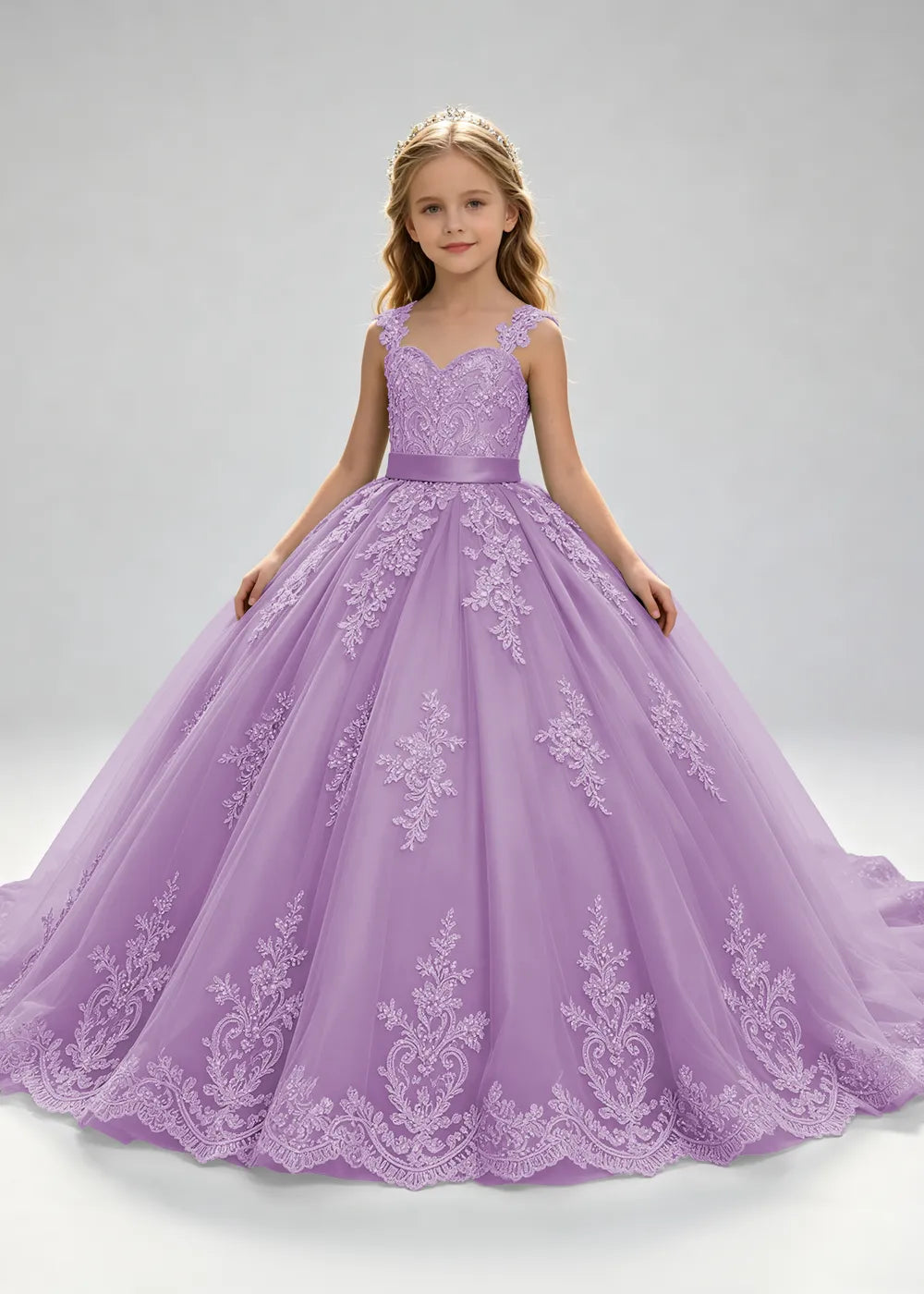 Spitzenkleid mit schulterfreiem Design
