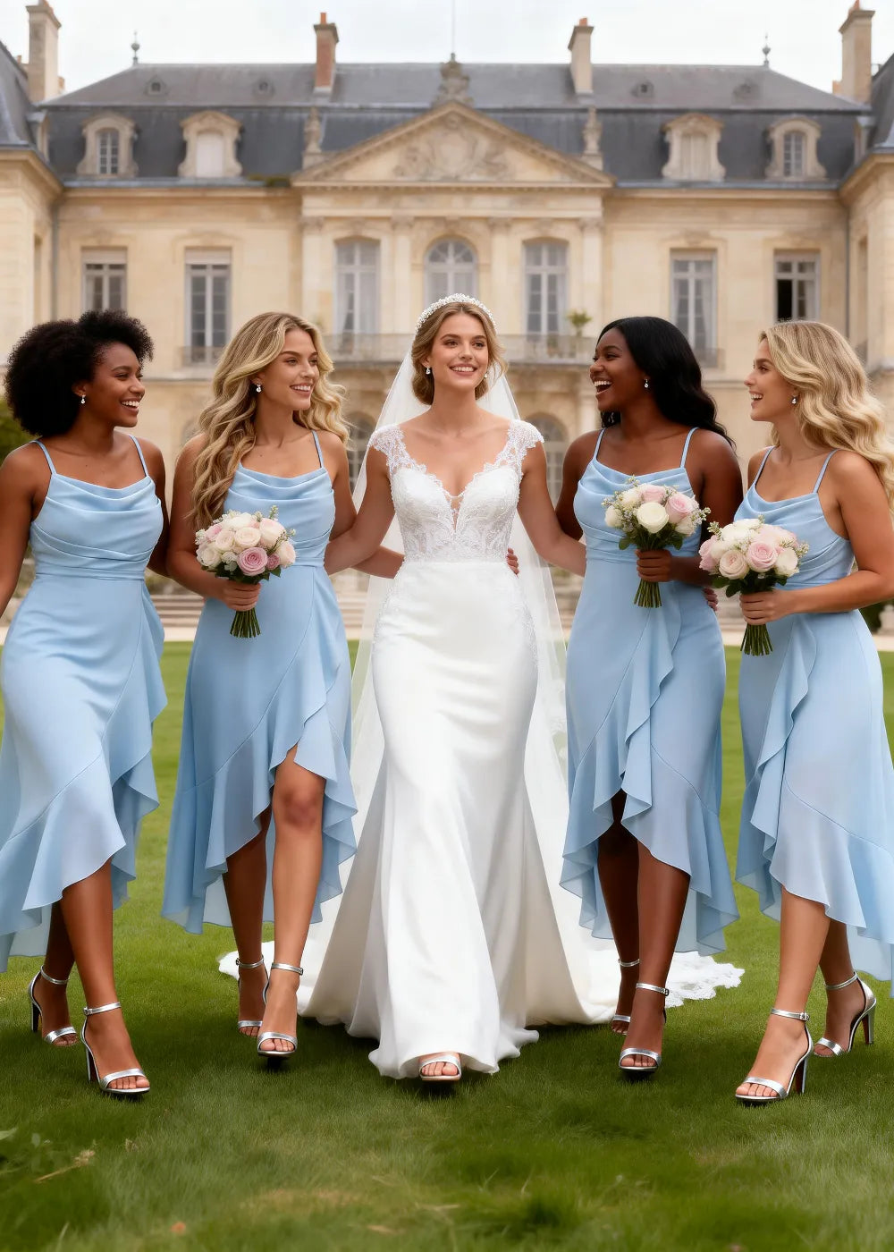 Serenity Draped Open Back Dress