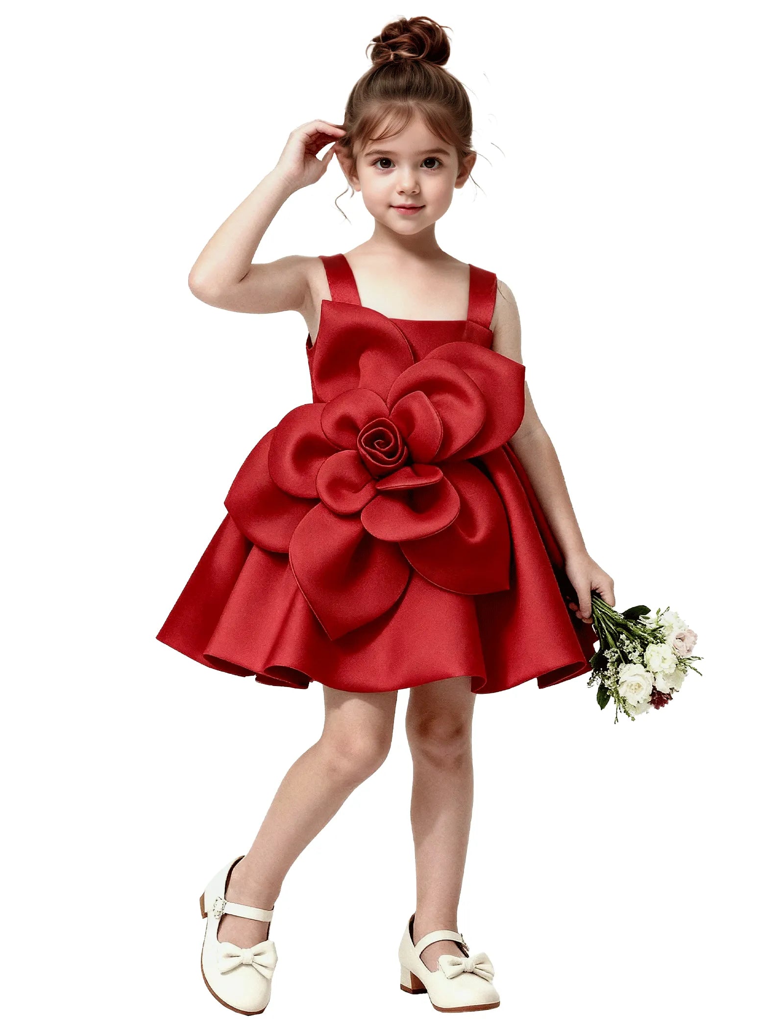 Spitzenkleid mit schulterfreiem Design