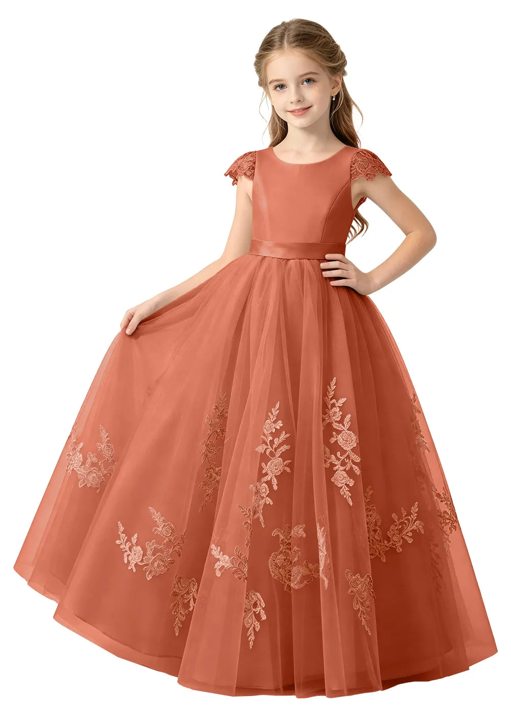 Spitzenkleid mit schulterfreiem Design