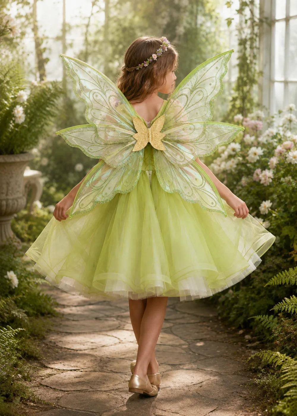 Spitzenkleid mit schulterfreiem Design